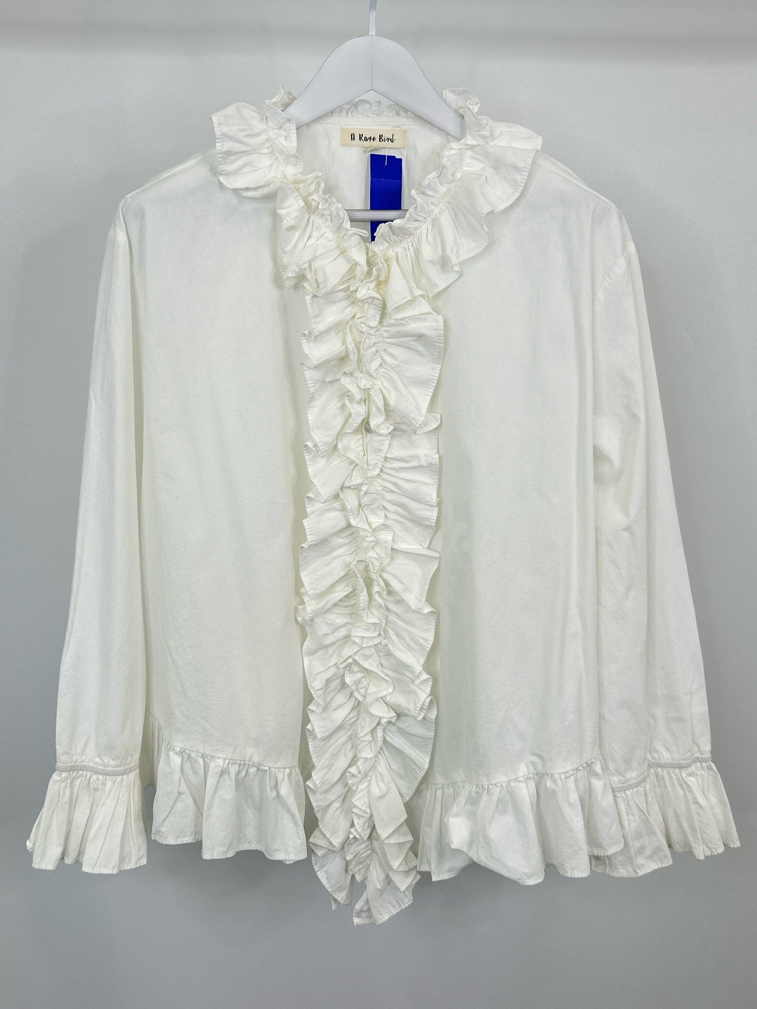A RARE BIRD Size One Size White Women Shirt