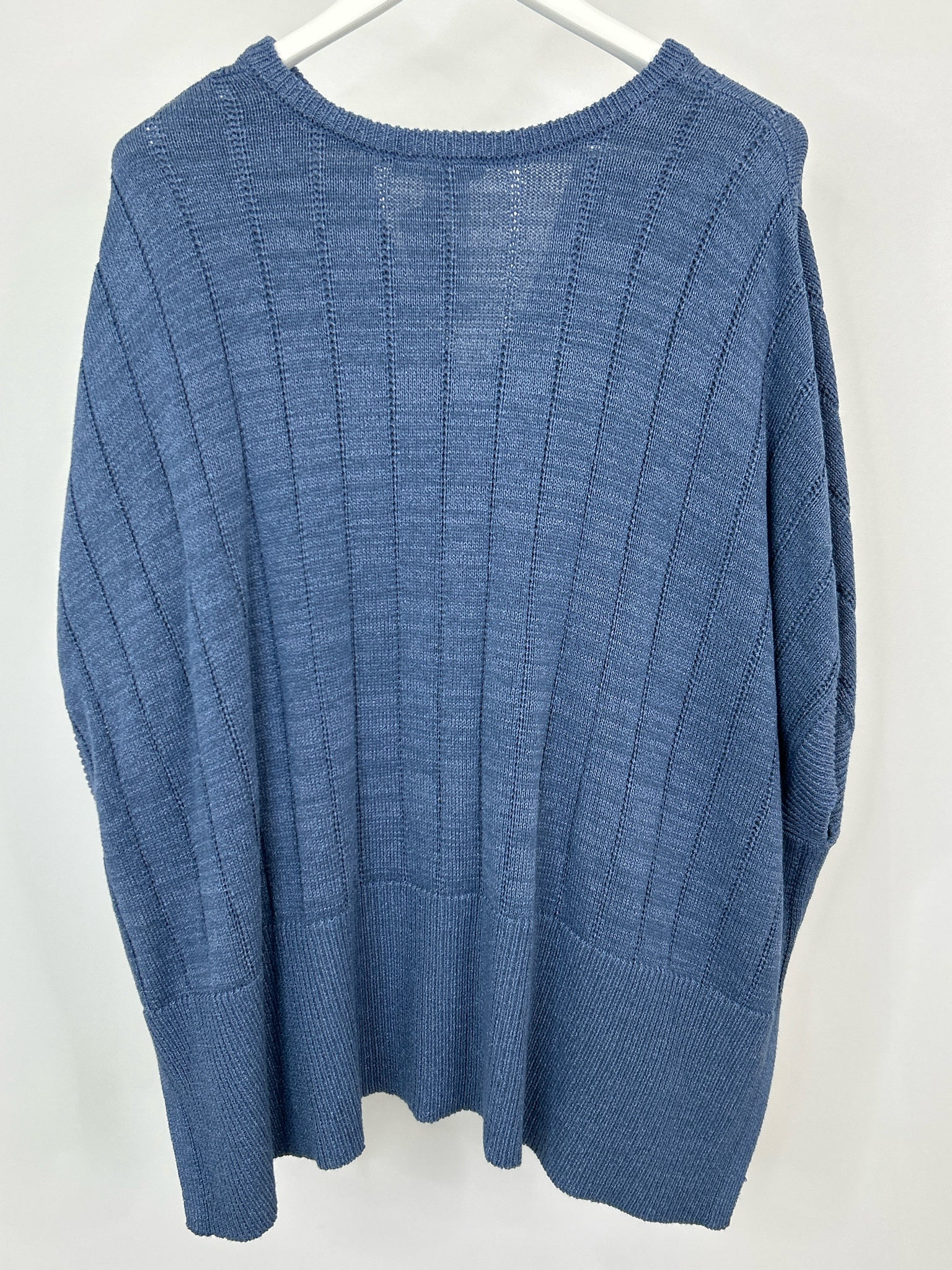 CHICO'S Size One Size Blue Women Poncho