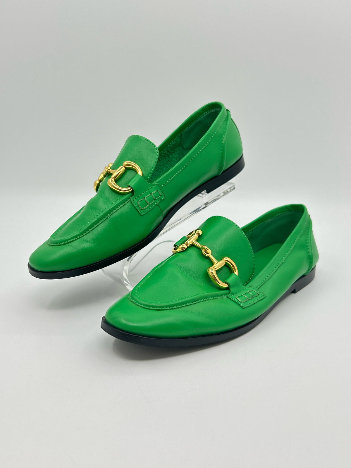 JEFFREY CAMPBELL Size 8.5 Green Women Loafer