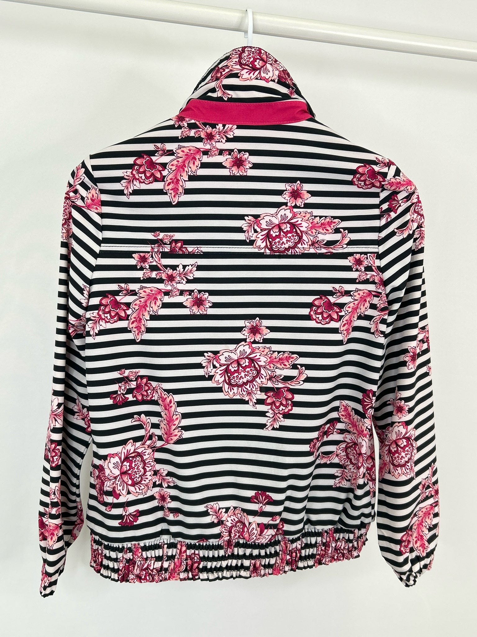 CHICO'S Size 4/6 White and black Women Jacket