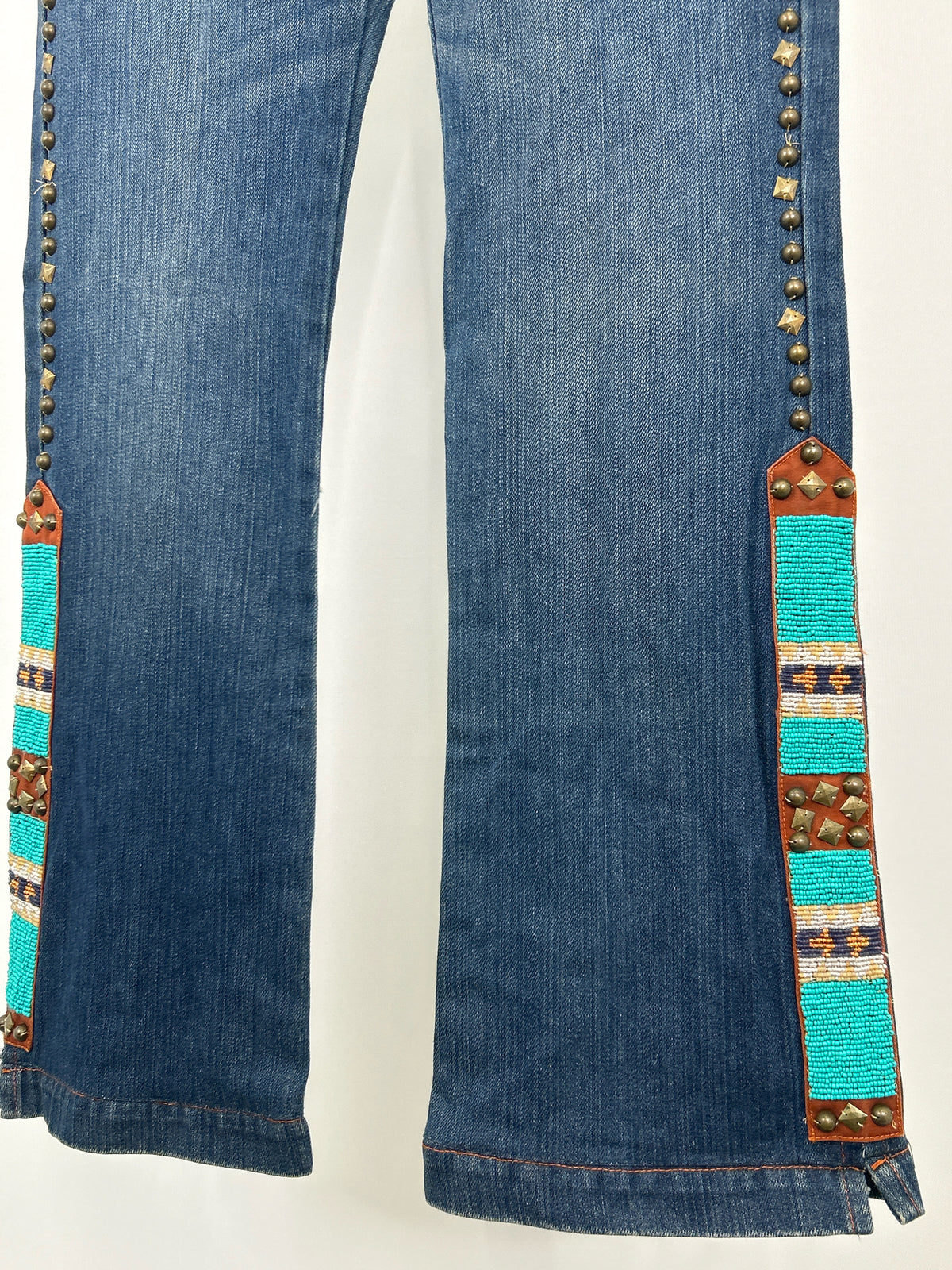 DOUBLE D RANCH Size 14/32 BLUE DENIM Women jeans