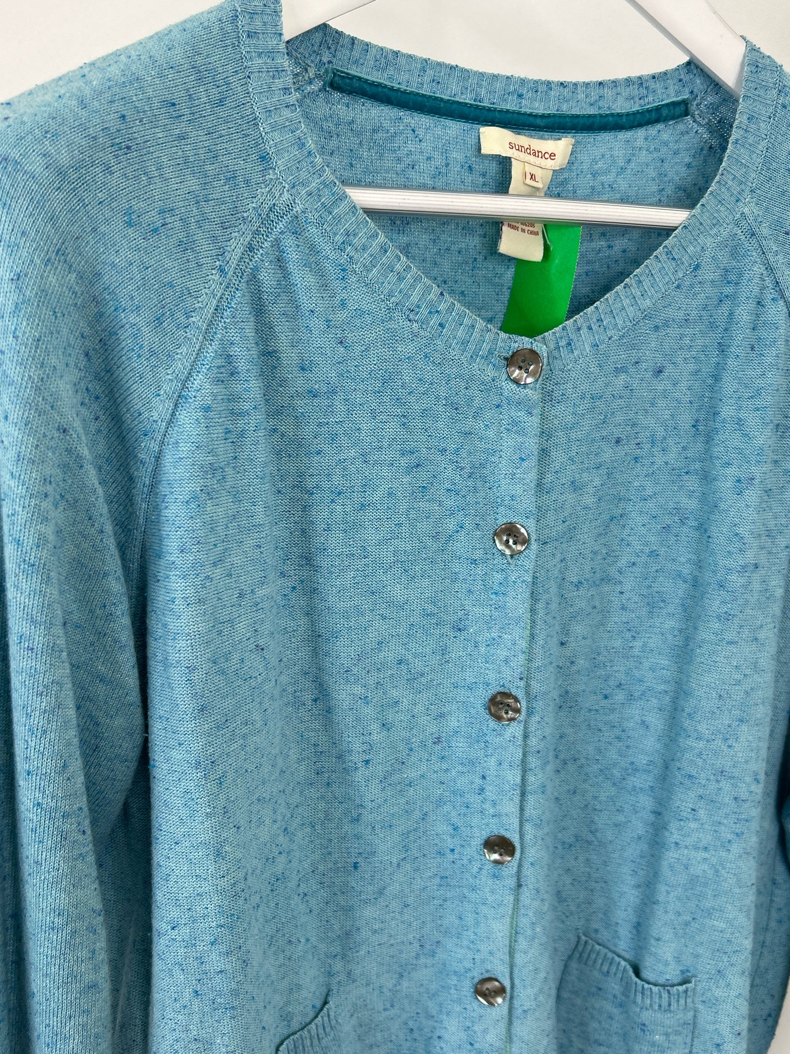 SUNDANCE Size XL light blue Women Cardigan