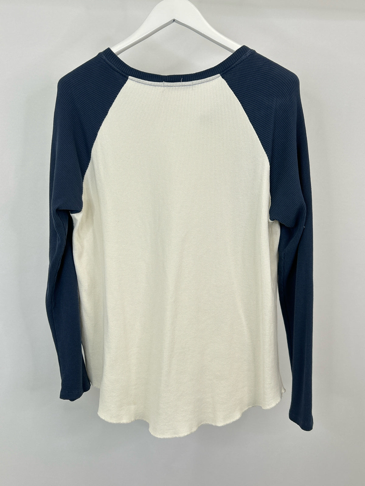 DAYDREAMER Size XL Navy & Cream Women Top