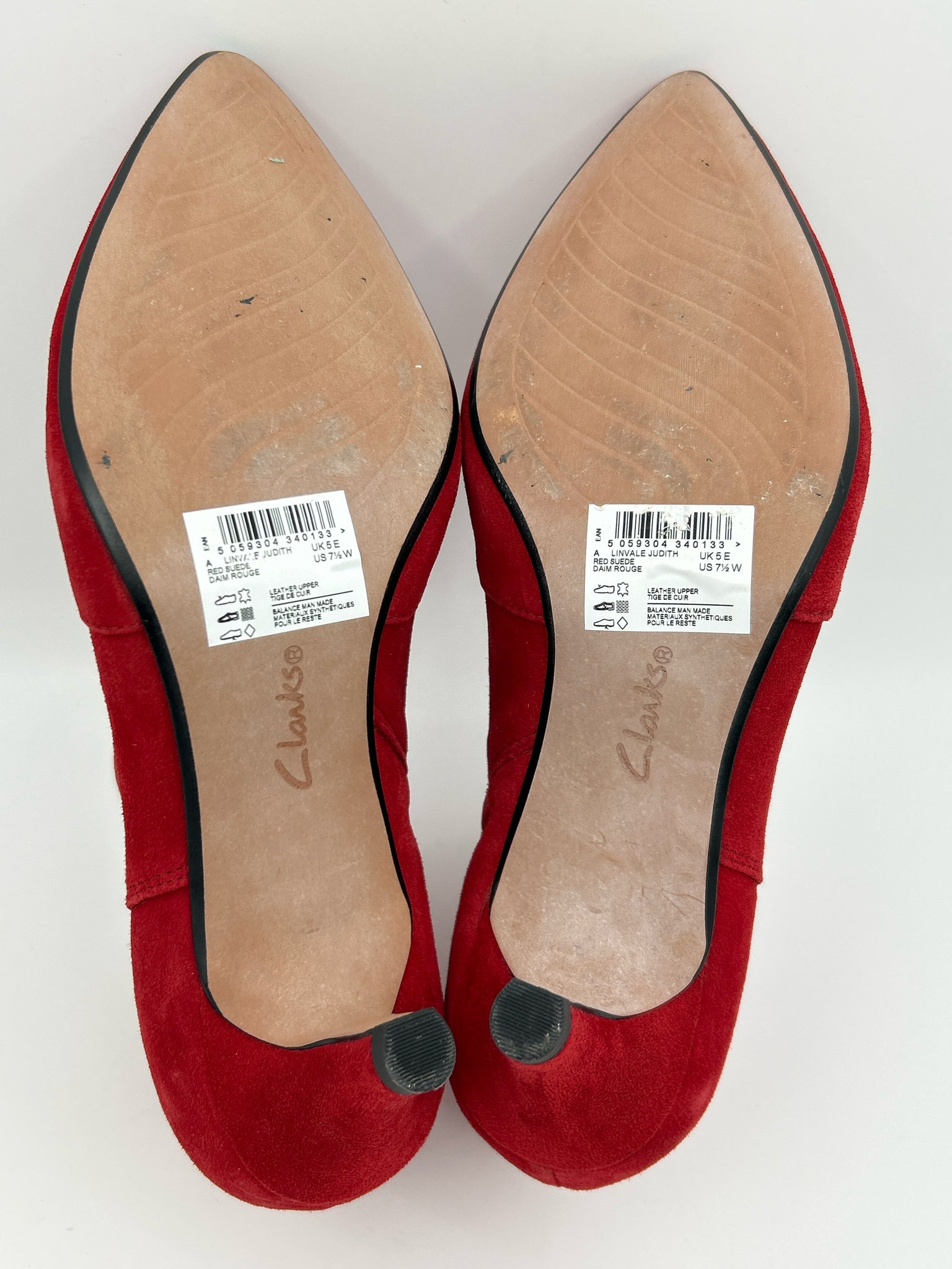 CLARKS Collection Size 7.5 Red Women Booties