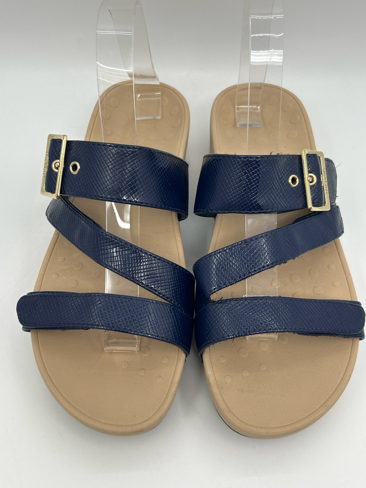 VIONIC Size 10 Navy Women Sandal