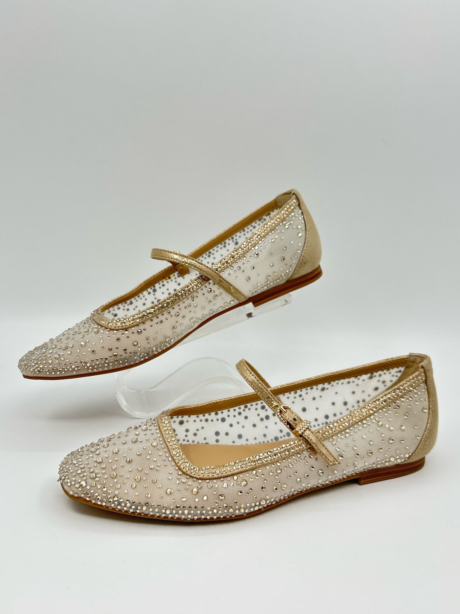 DOLCE VITA Size 7 Gold Women Flats