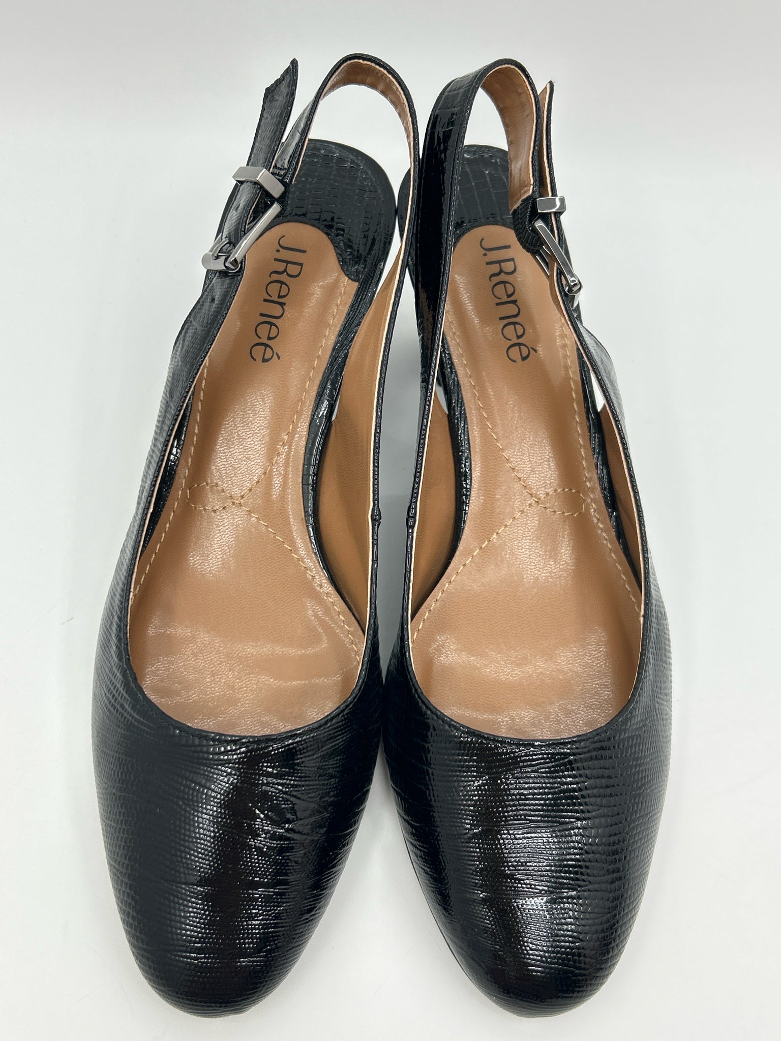 J. RENEE Size 10 Black Women Pumps