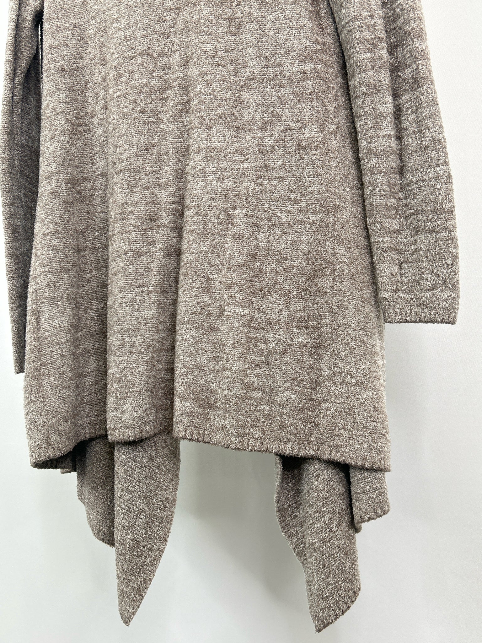 BAREFOOT DREAMS Size L/XL Taupe Women Cardigan