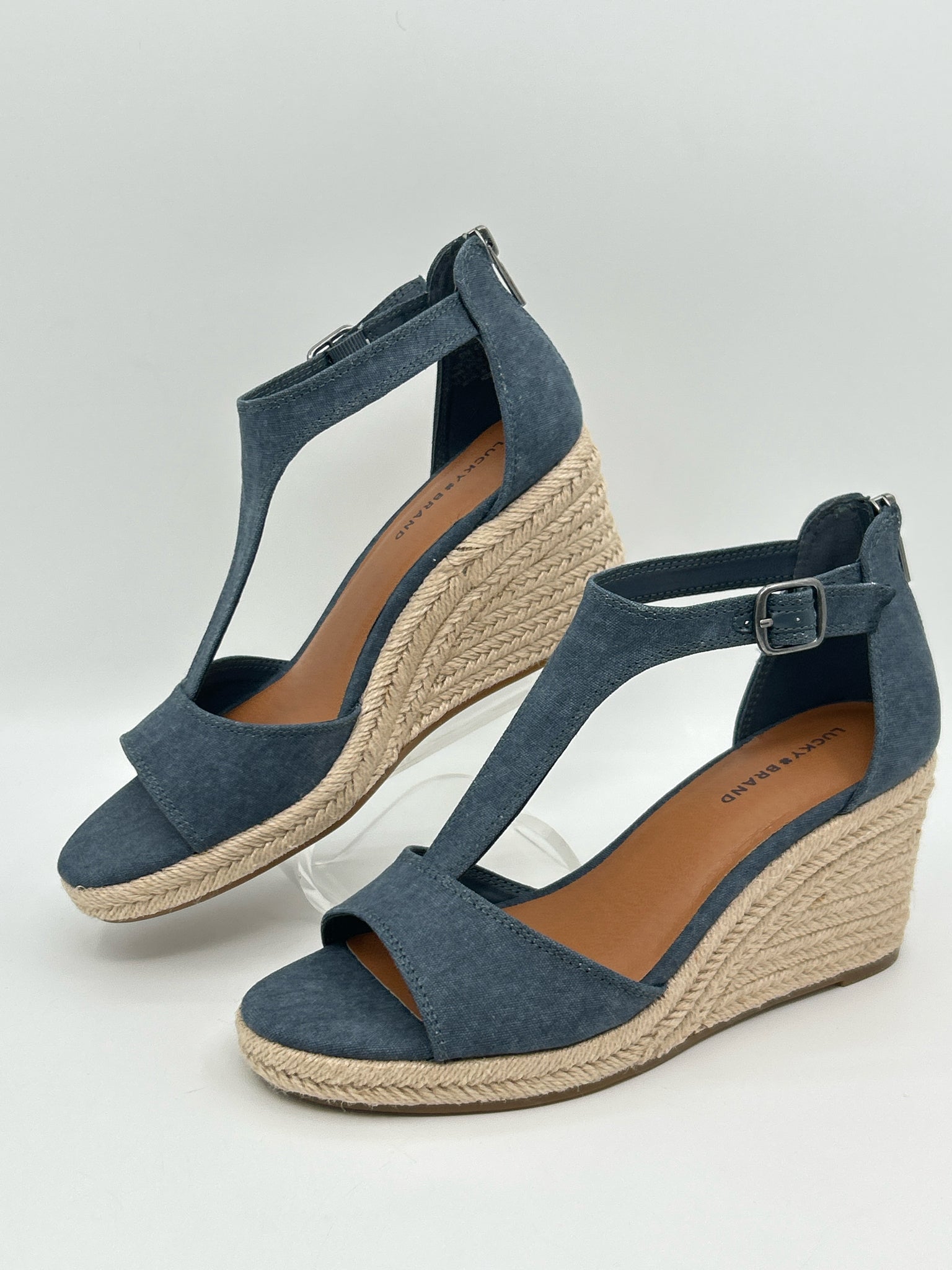LUCKY BRAND Size 9M Blue Women Sandal