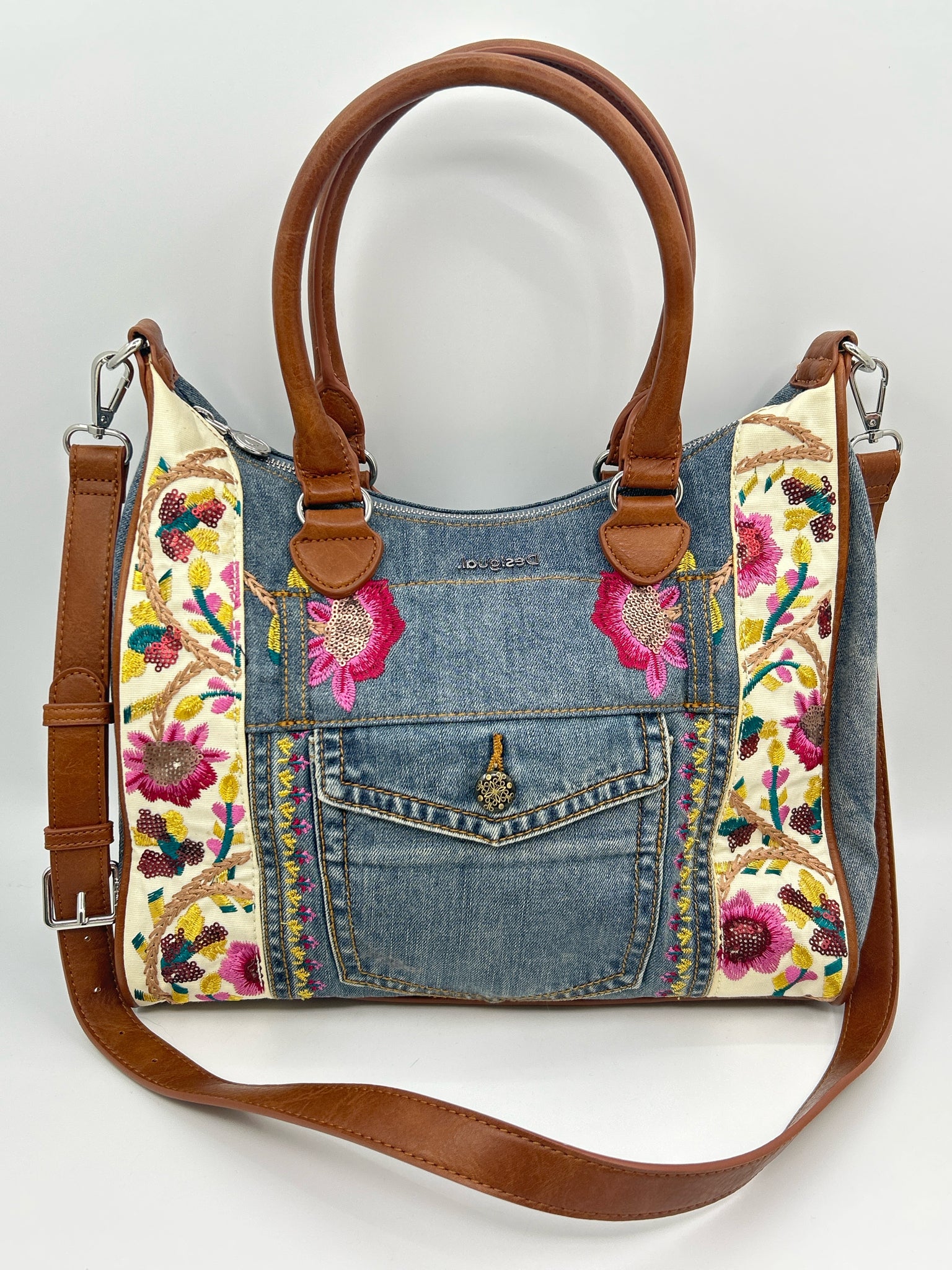 desigual BLUE DENIM Women Purse