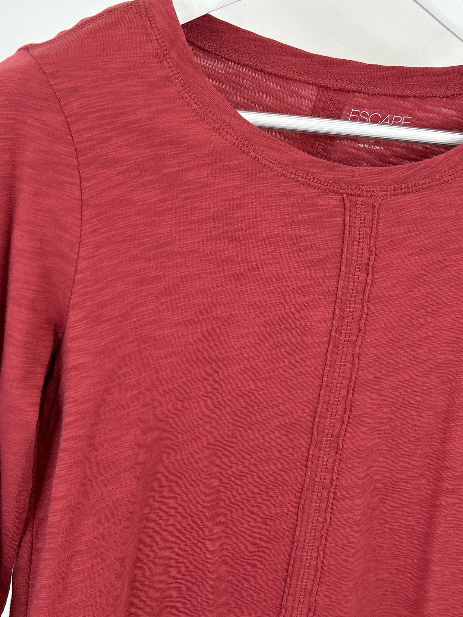 Escape by Habitat Clothes Size S Garnet Women T-shirt