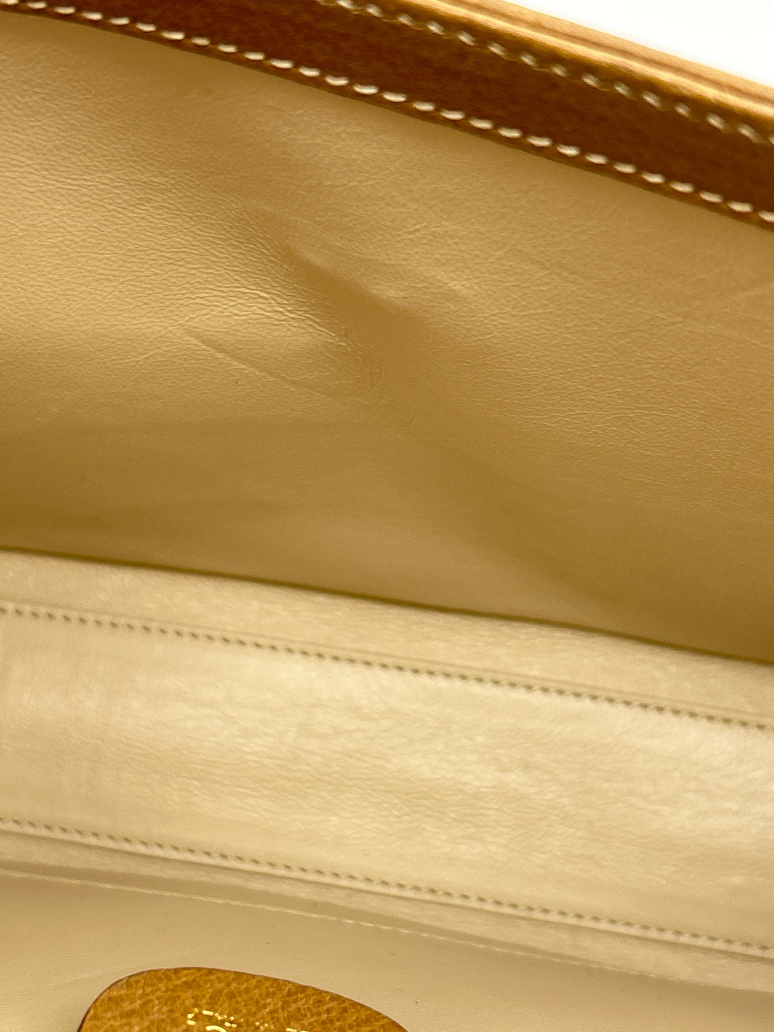 GUCCI Vintage Tan Women Purse