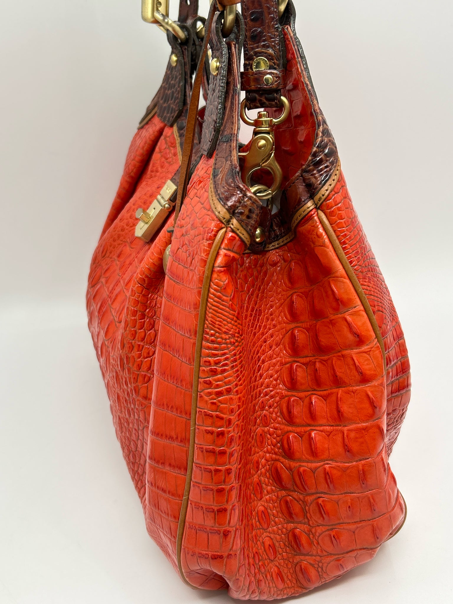 BRAHMIN Orange Women Purse
