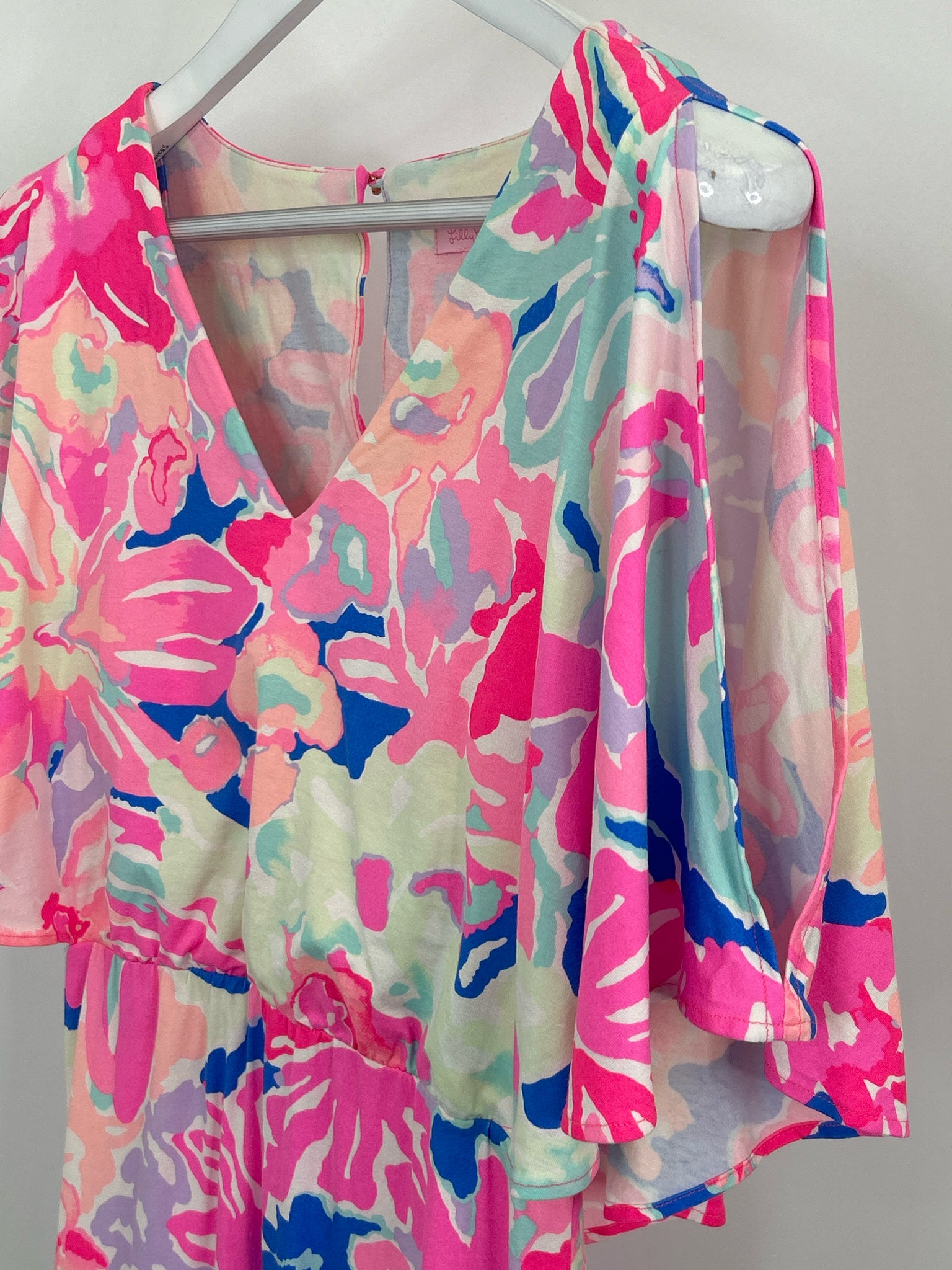 LILLY PULITZER Size S Pink and Blue Women Dress