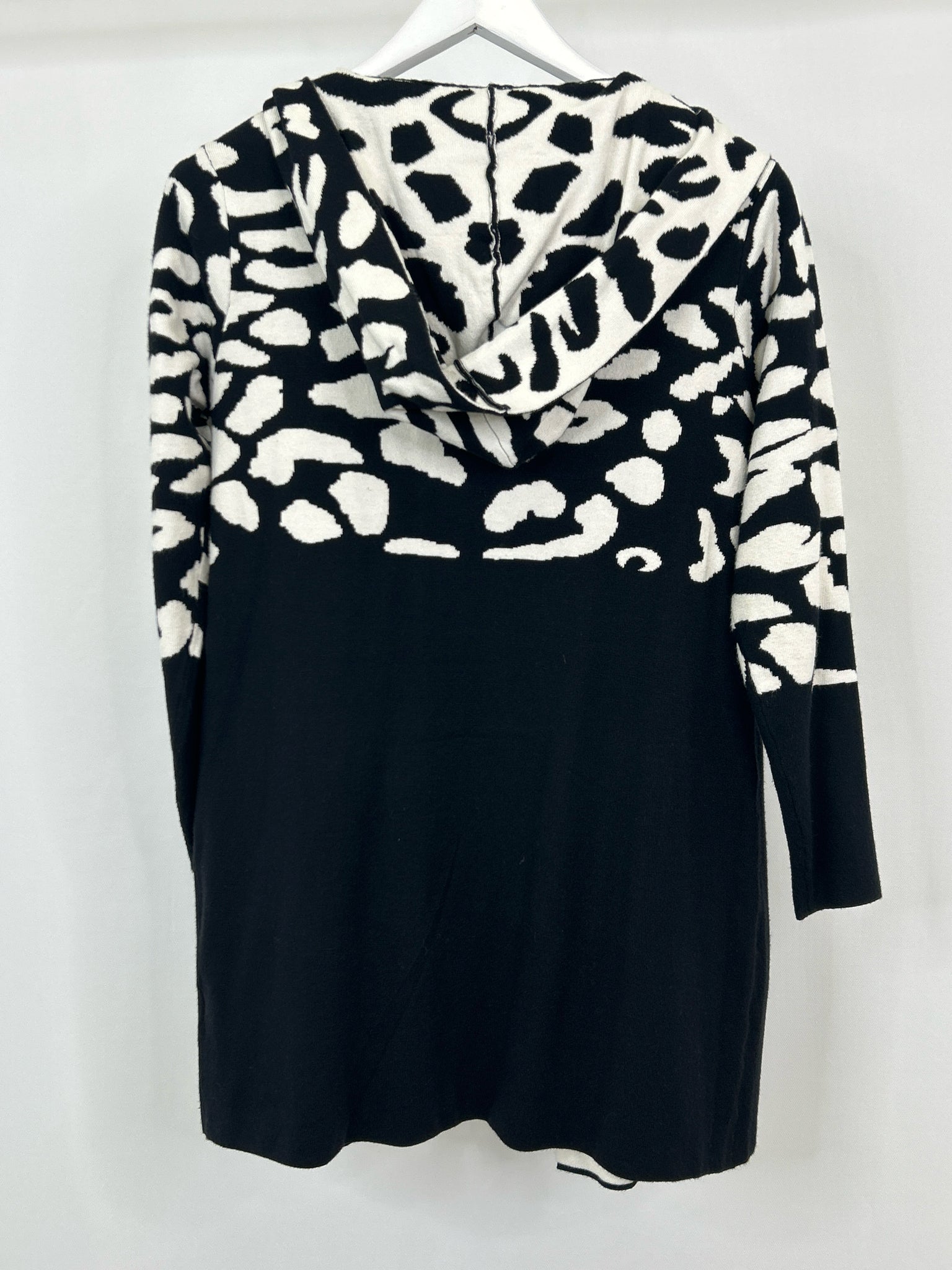 ETHYL Size S BLACK & IVORY Women Cardigan