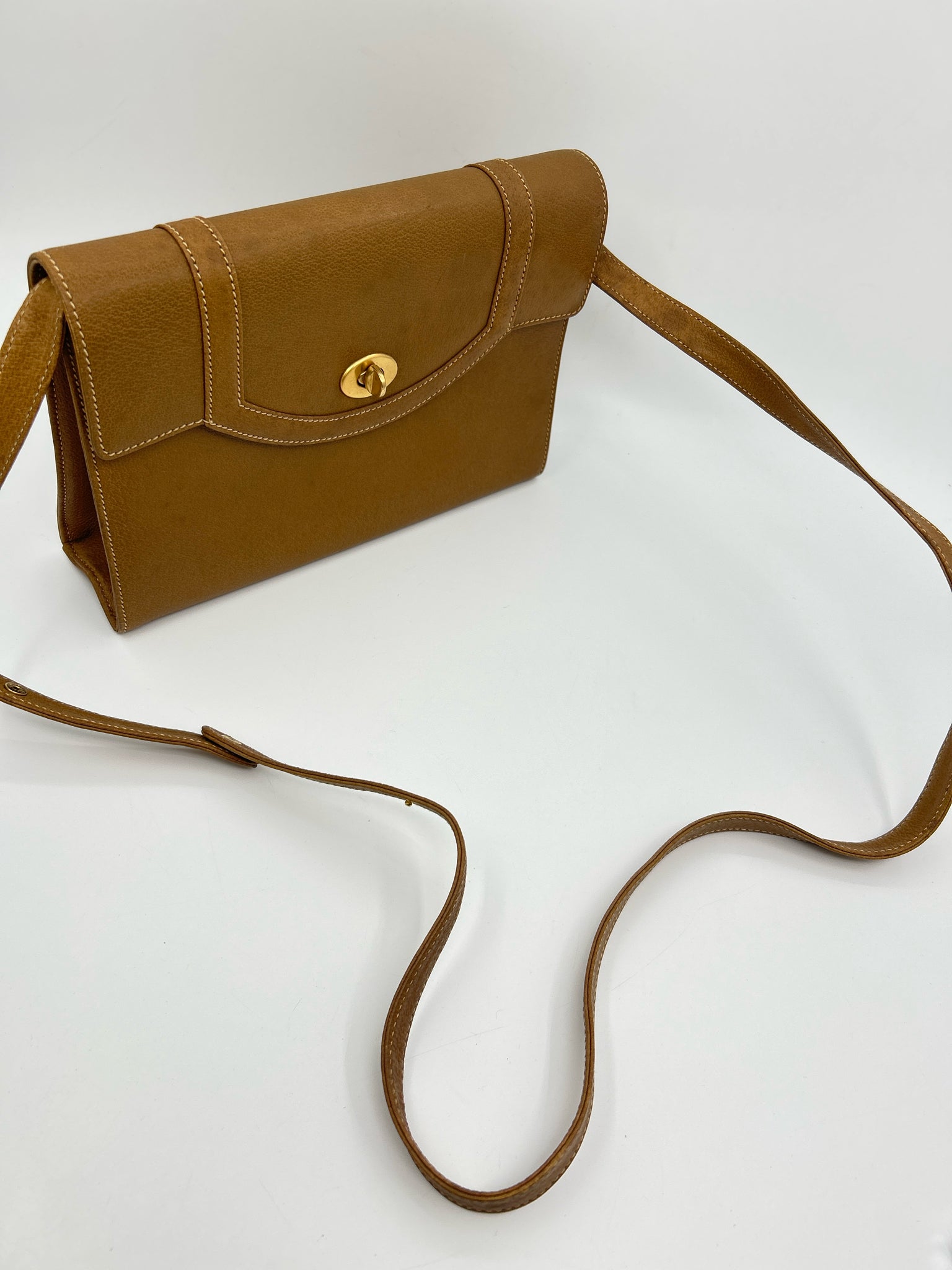 GUCCI Vintage Tan Women Purse