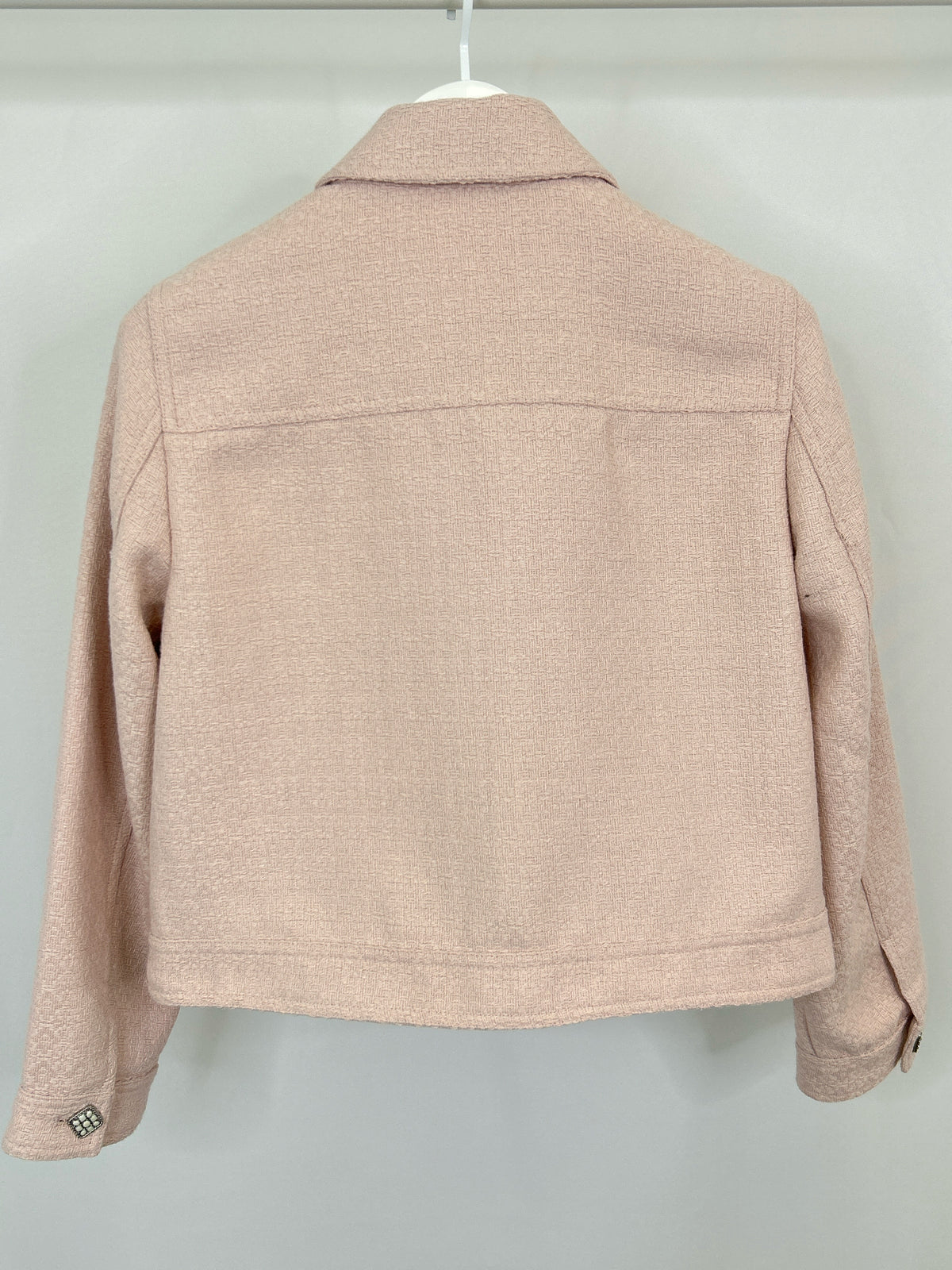 CHICO'S Size M Blush Pink Women Jacket NWT