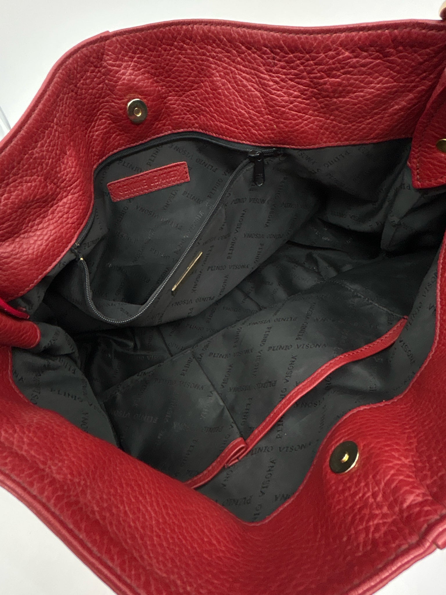 PLINIO VISONA Red Women Purse