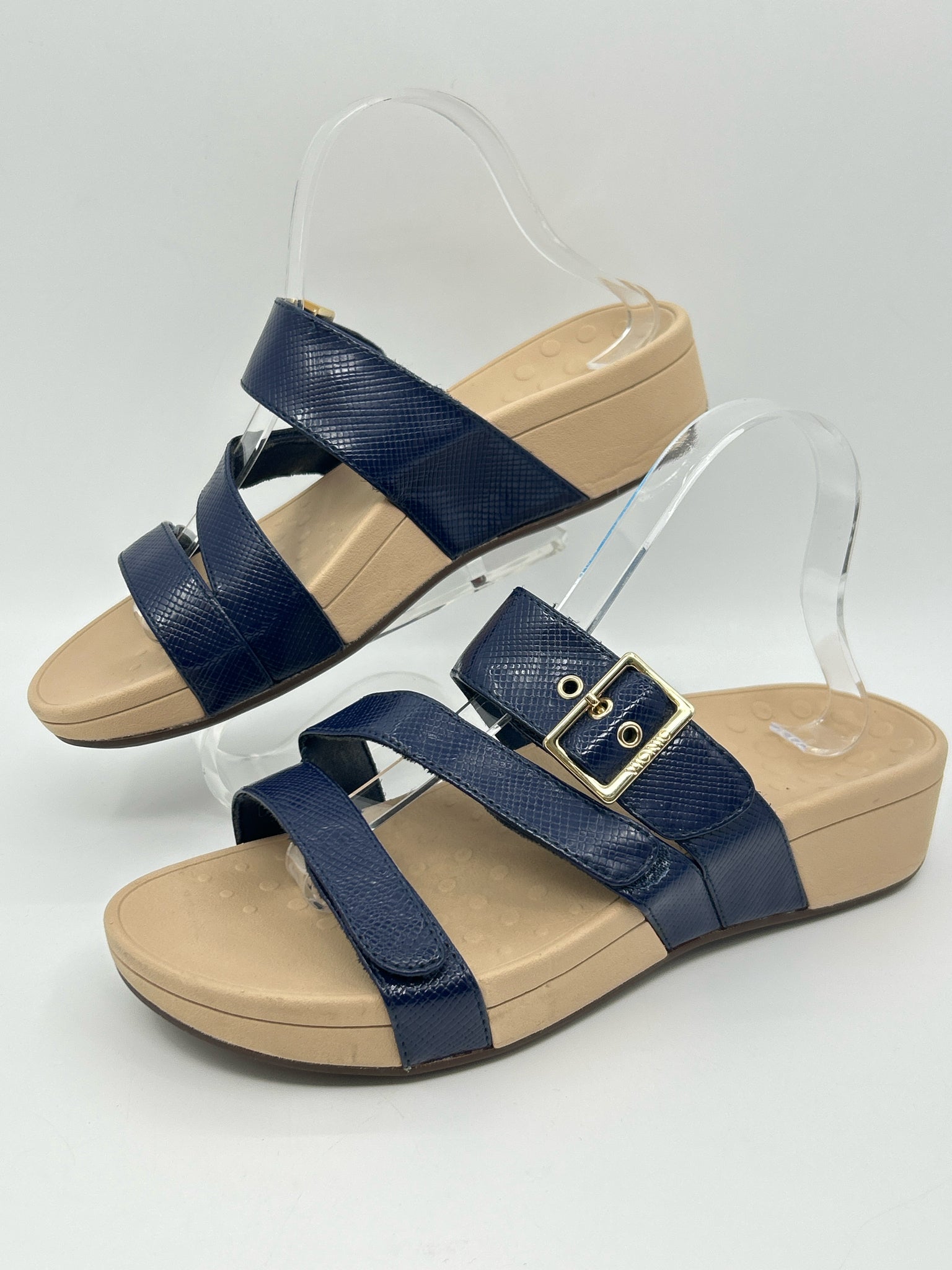 VIONIC Size 10 Navy Women Sandal