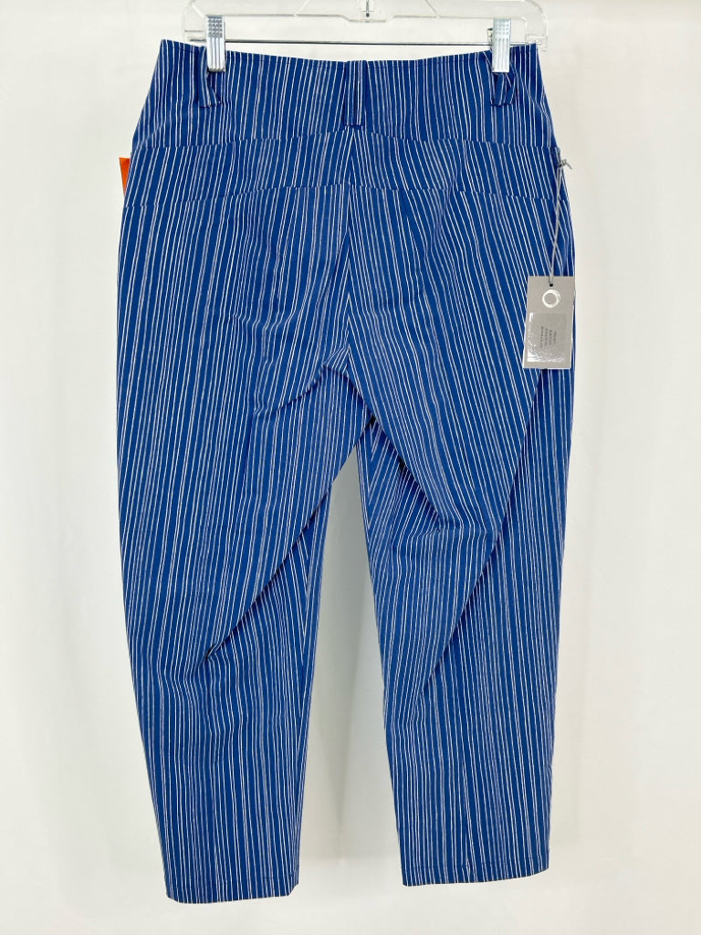 HABITAT Women Size S Blue Striped Pants