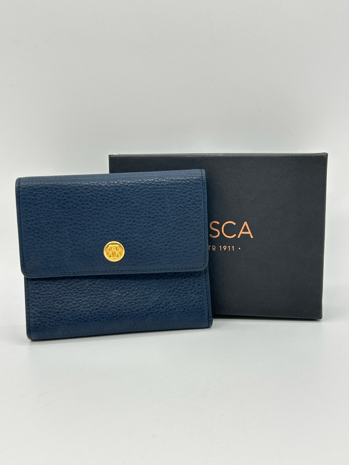 BOSCA Blue Women Wallet