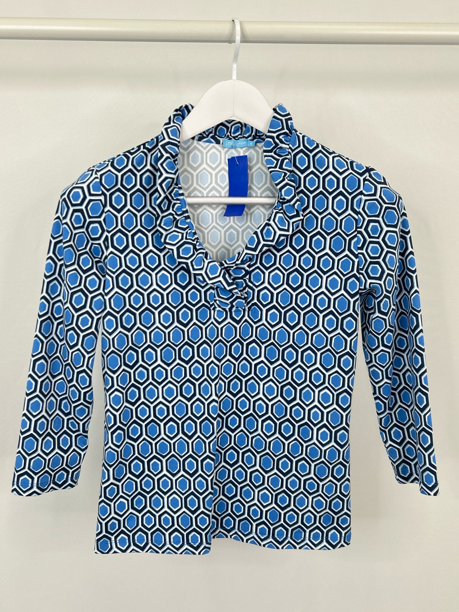 J.MCLAUGHLIN Size XS BLUE AND NAVY Women Top