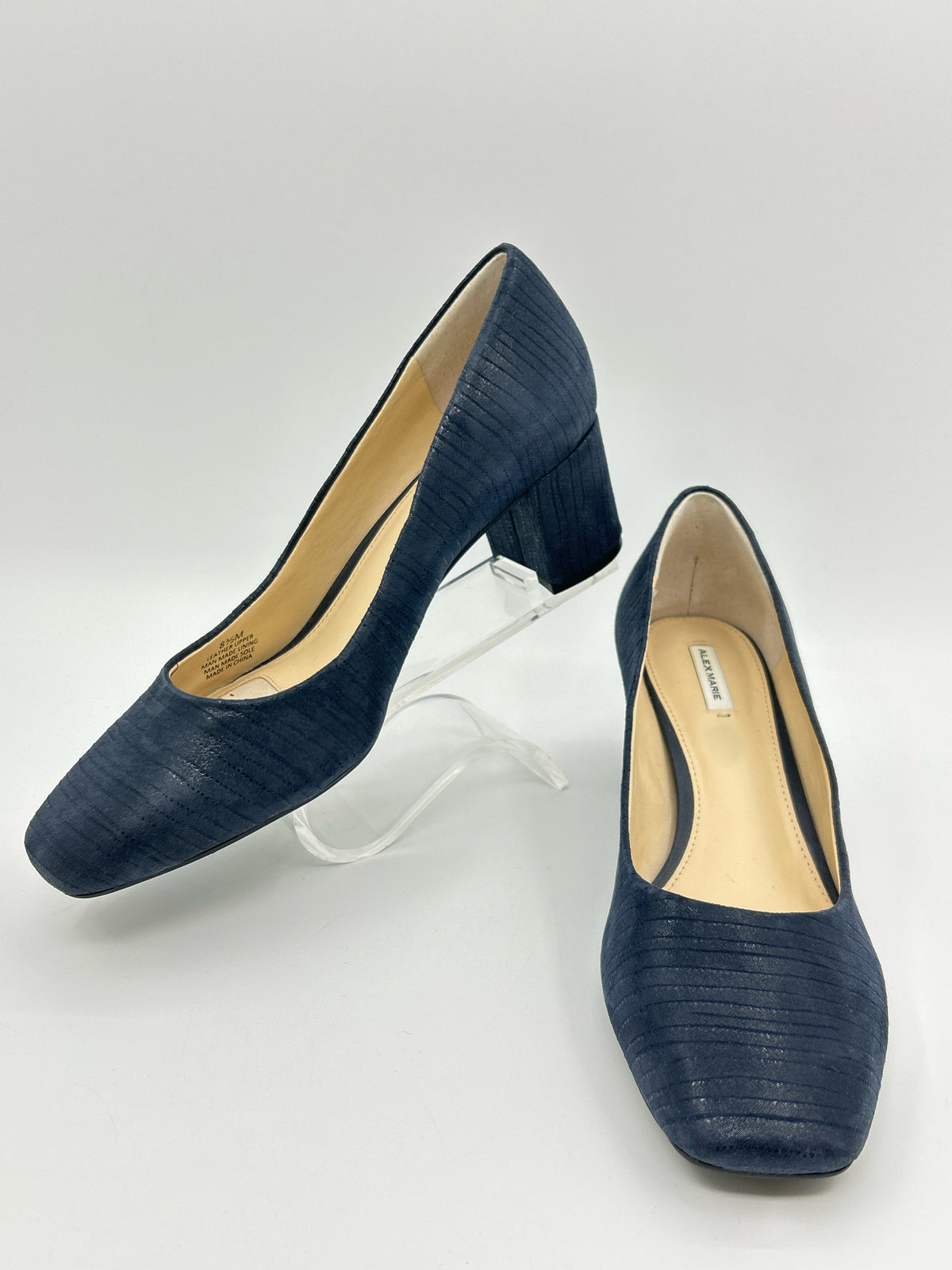 Alex Marie Size 8.5M Navy Women Pumps