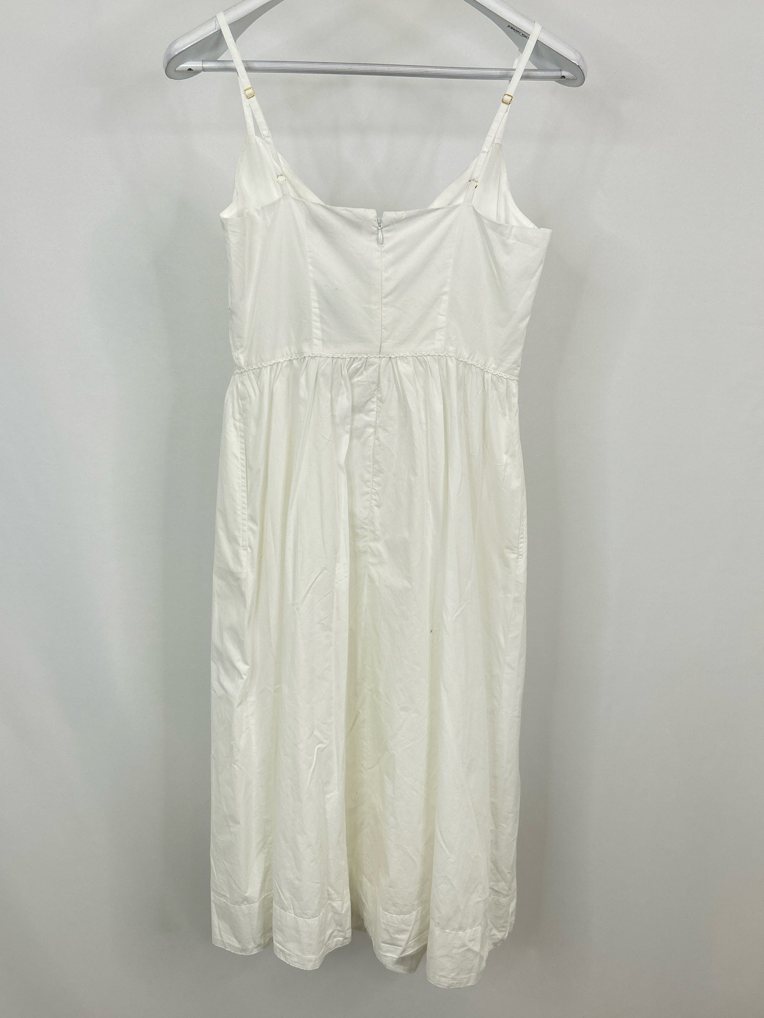 LOFT Size 2P White Women Dress