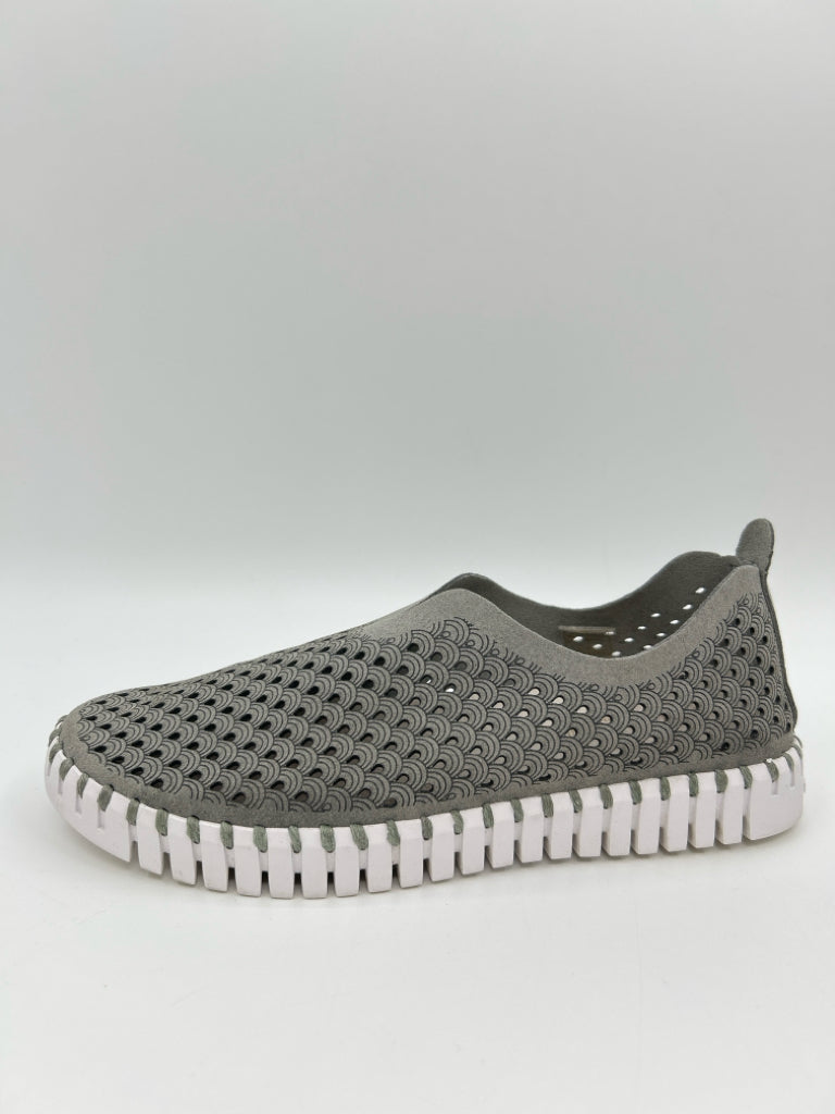 ILSE JACOBSEN Size 37 Gray Women's Shoes