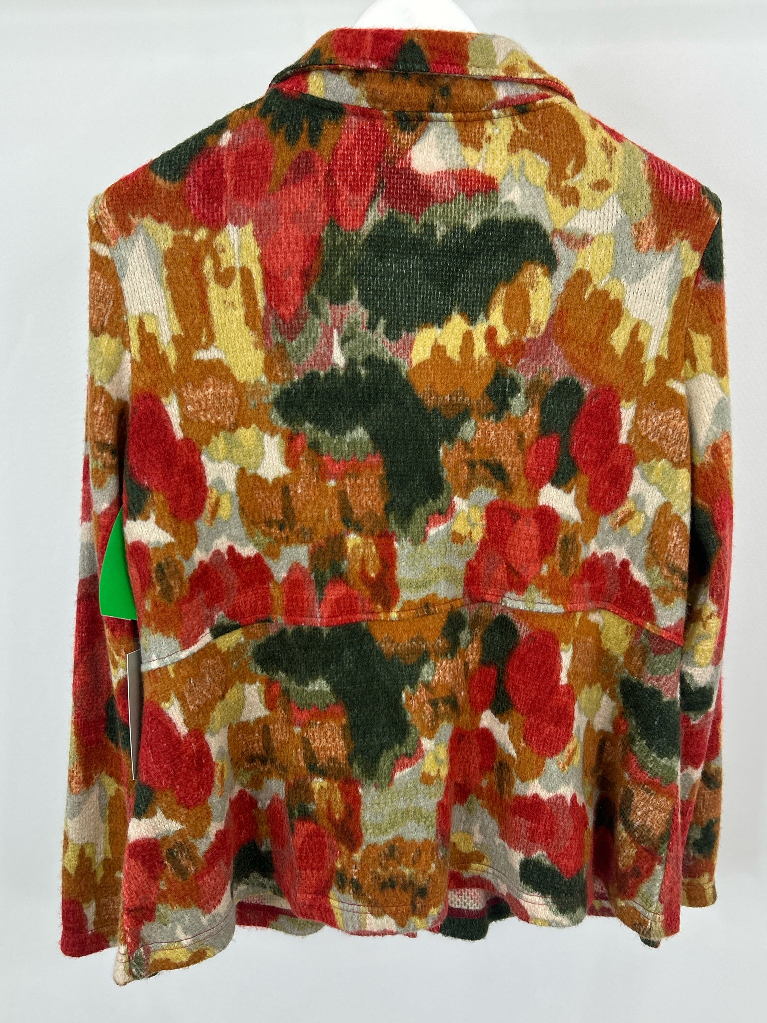 HABITAT Size S Red Print Women Jacket NWT