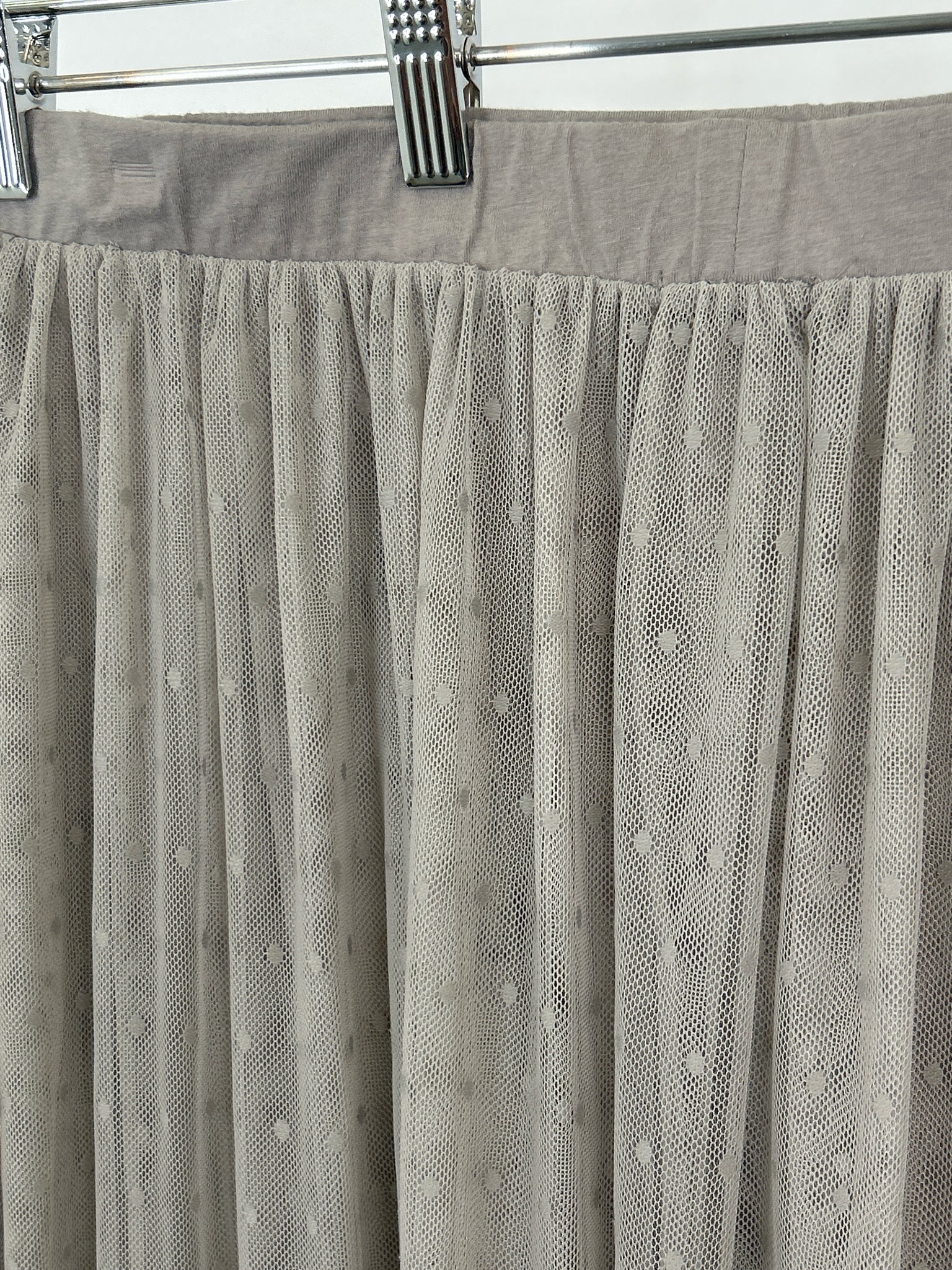 Garnet Hill Size XL Gray Women Skirt