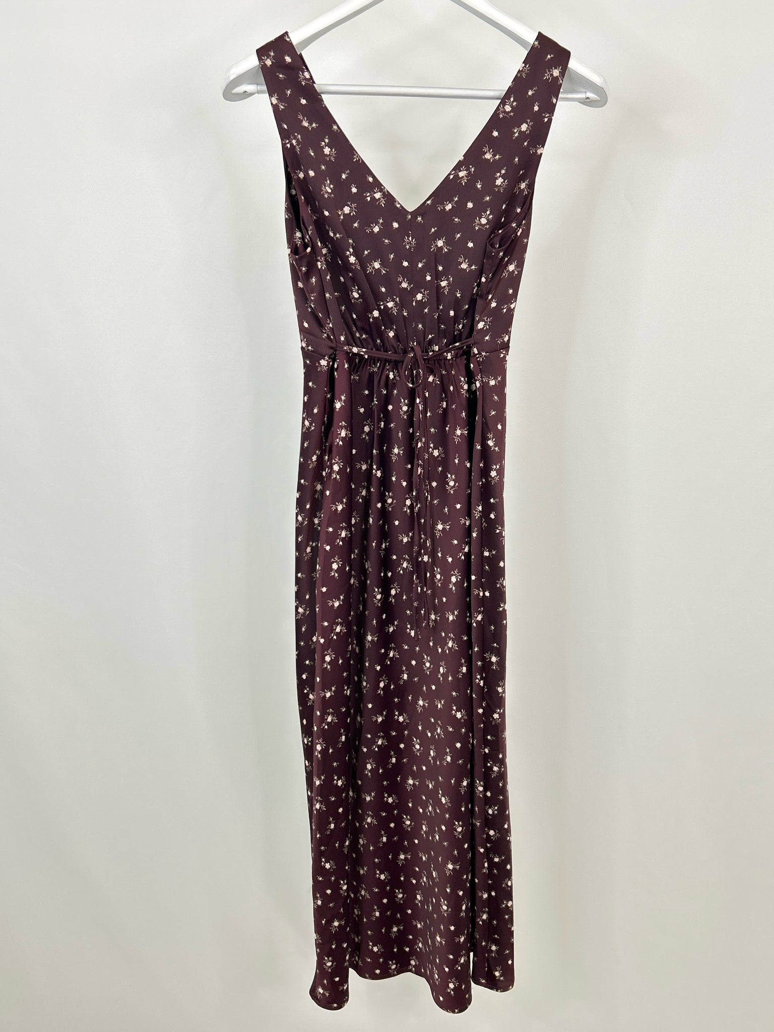 AND NOW THIS Size S Plum Print Women Dress