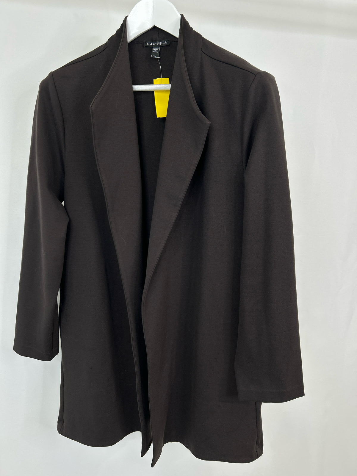 EILEEN FISHER Size L Brown Women Cardigan