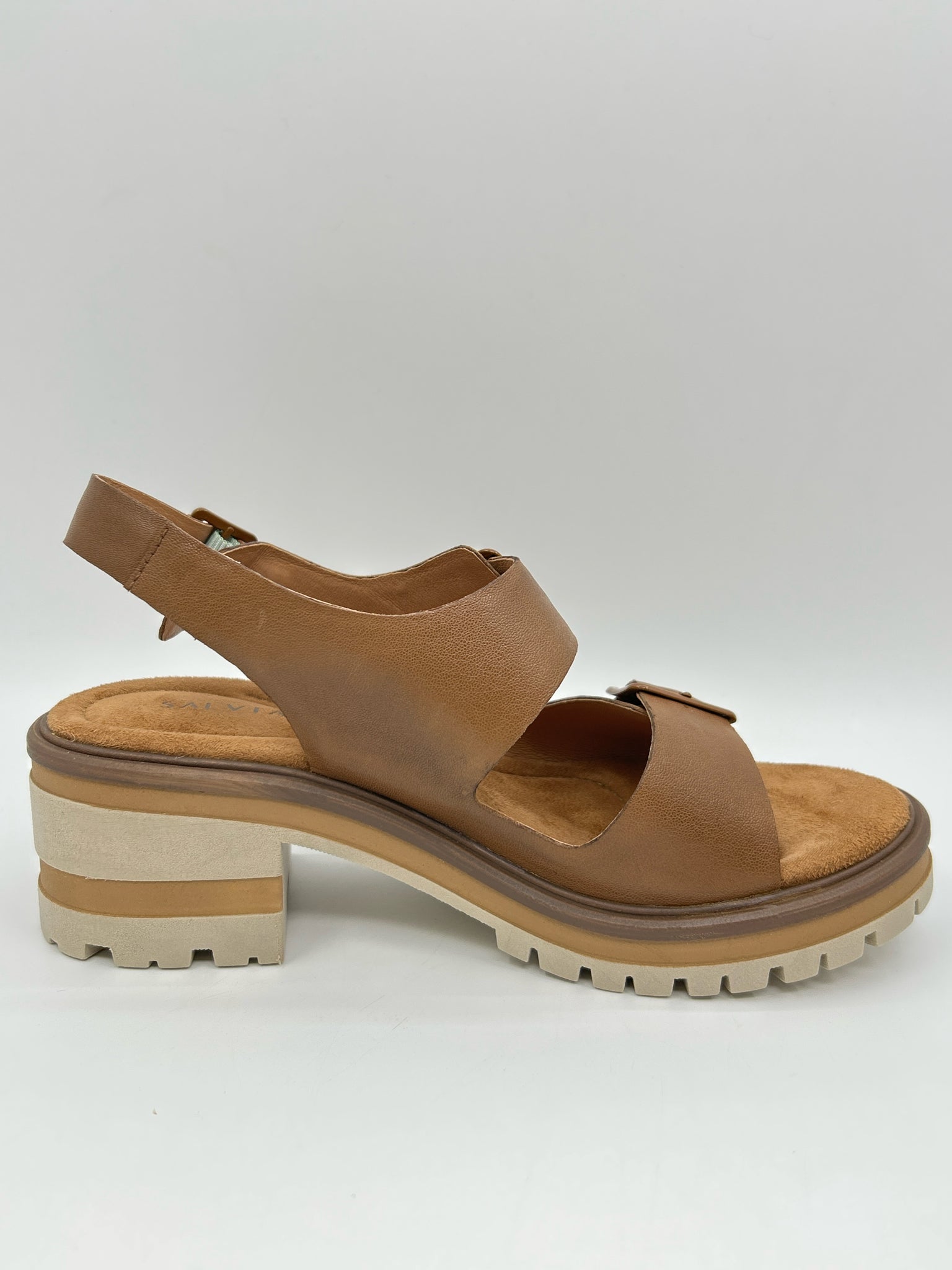 SALVIA Size 8.5 HONEY Women Sandal
