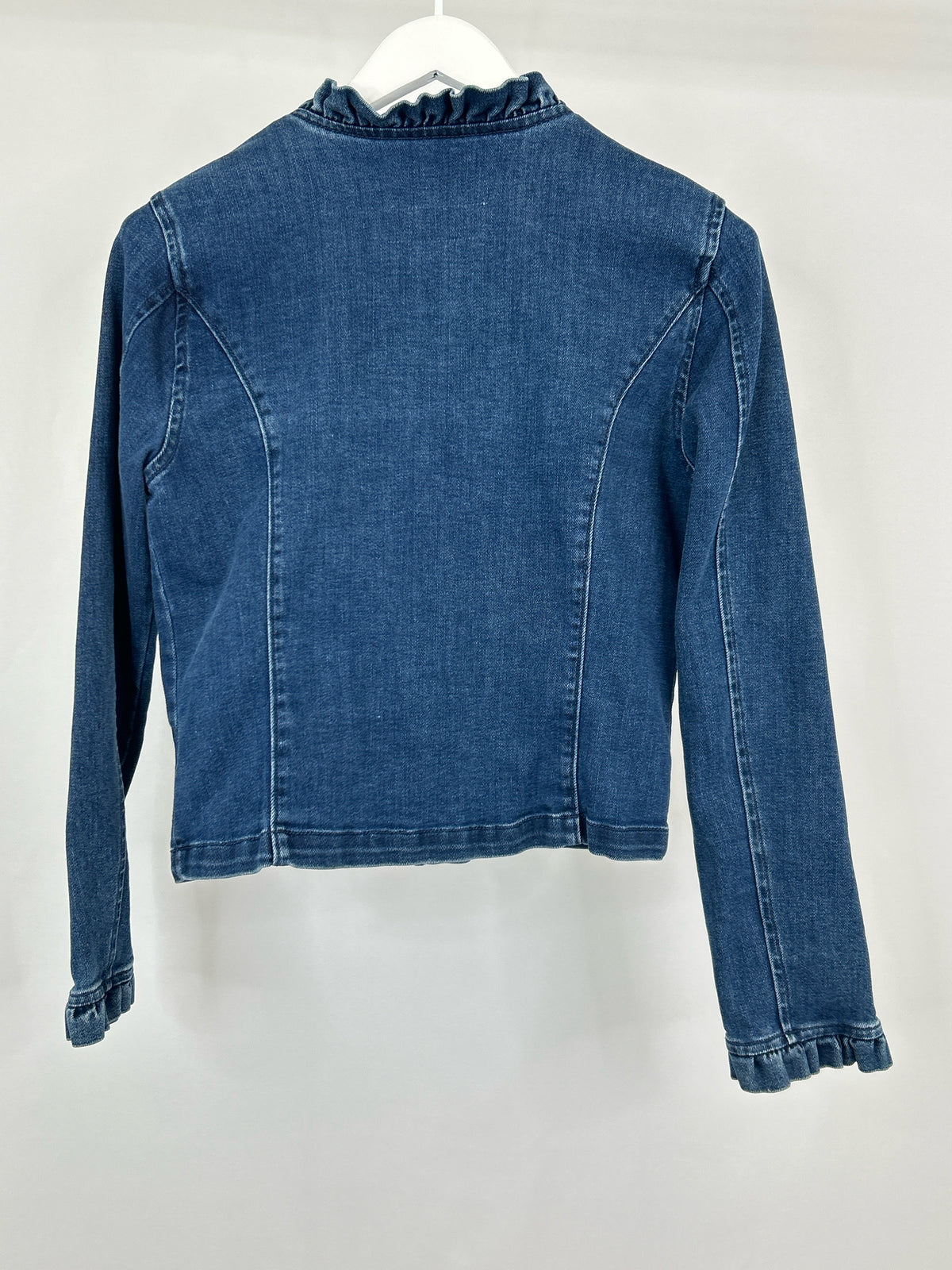DRAPER JAMES Size M BLUE DENIM Women Jacket