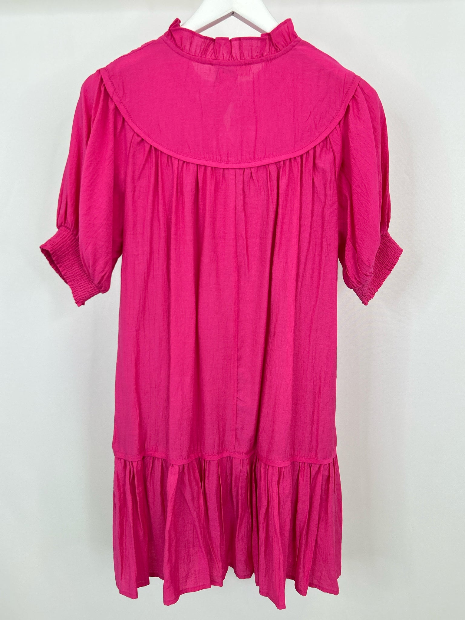 ENTRO Size S Hot Pink Women Dress