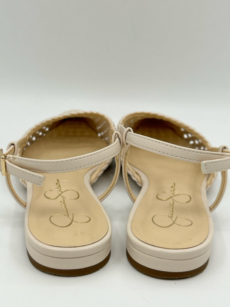 JESSICA SIMPSON Size 8.5M Ivory Women's Flats