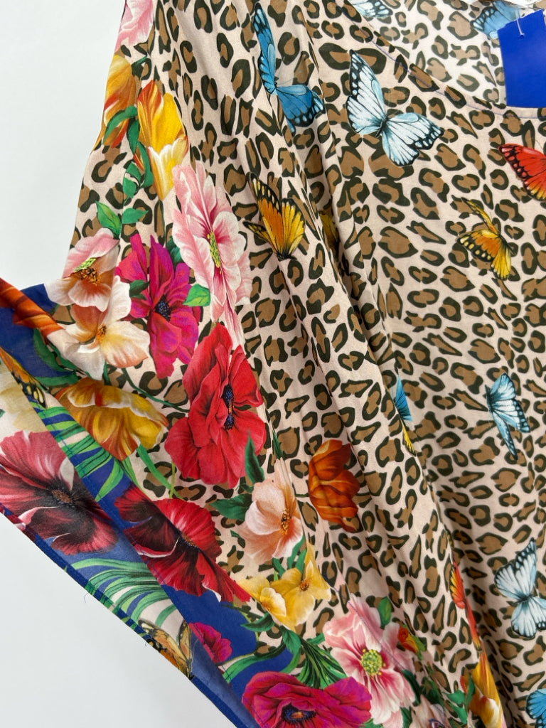 JOHNNY WAS Size 2X Multi-Color Women's Kaftan