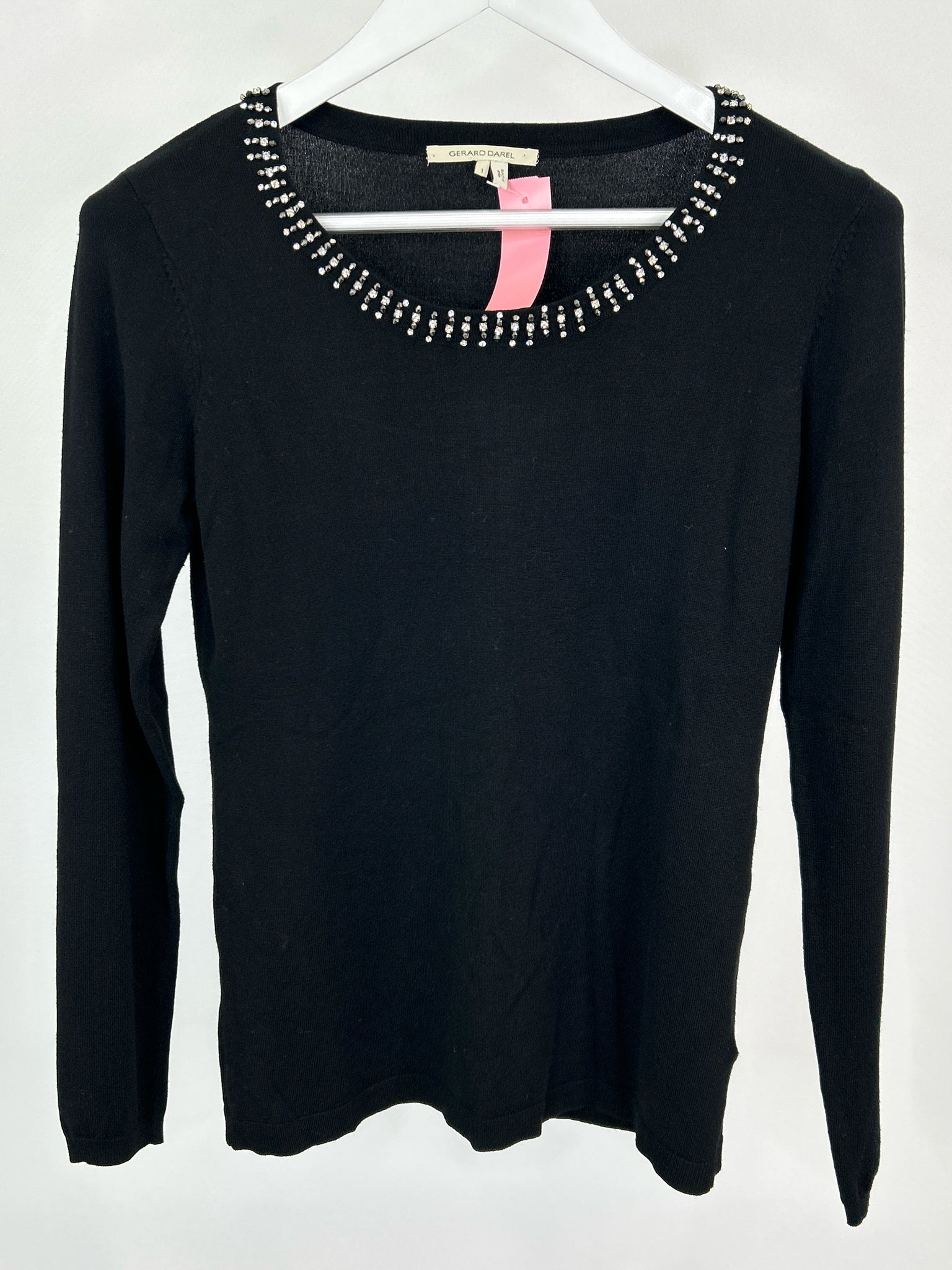 Gerard Darel Size S/M Black Women Sweater