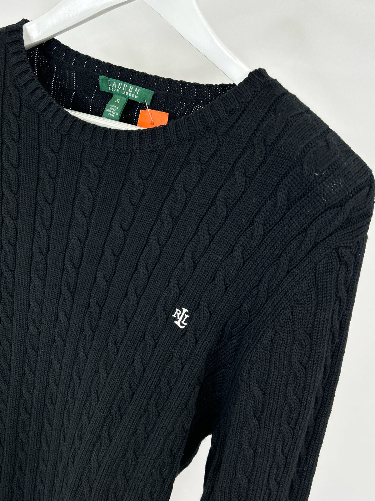 Lauren Ralph Lauren Size XL Black Women Sweater