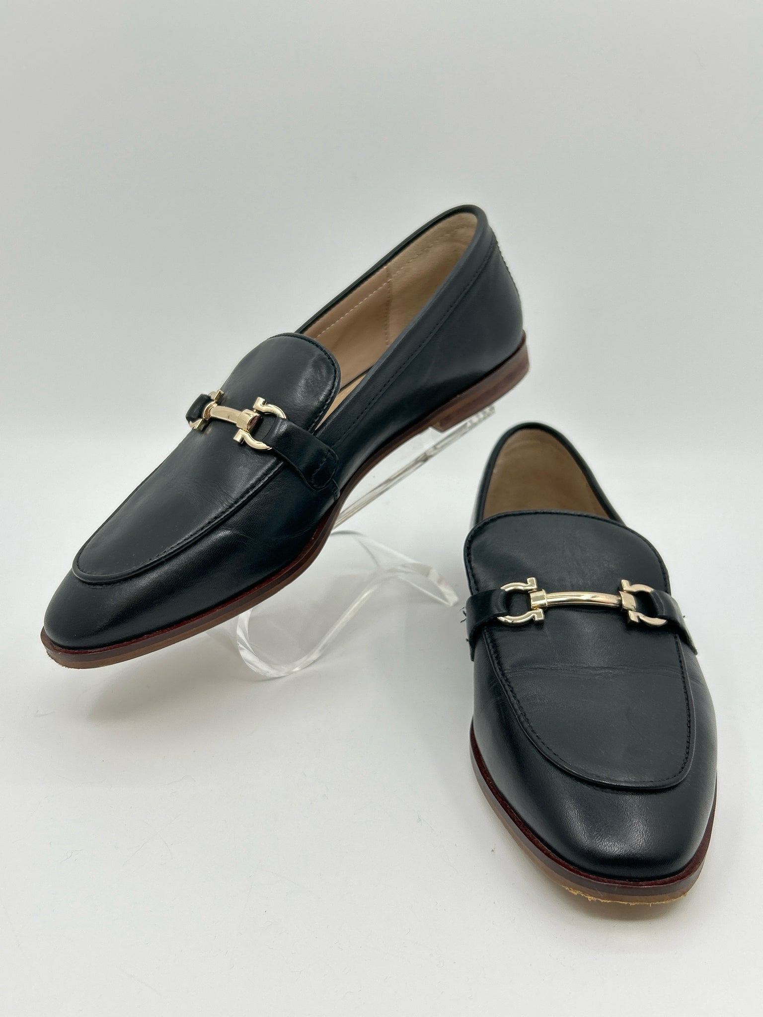 DUNE Size 37 Black Women Loafer