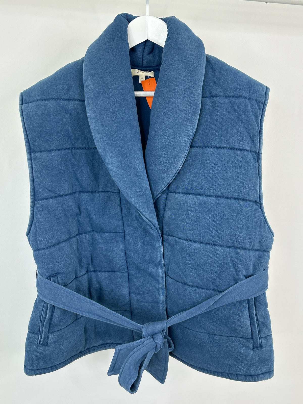 HAVEN WELL WITHIN Size XL Blue Women Vest