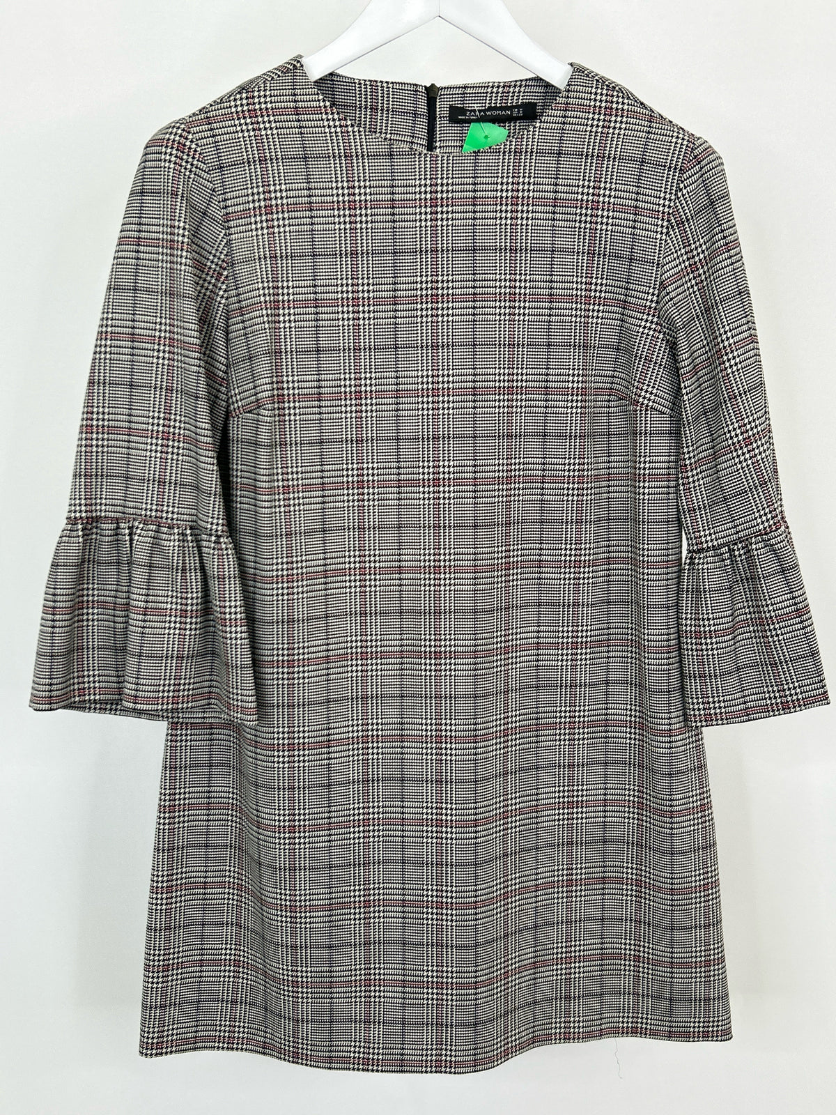 ZARA Size M Black Print Women Dress