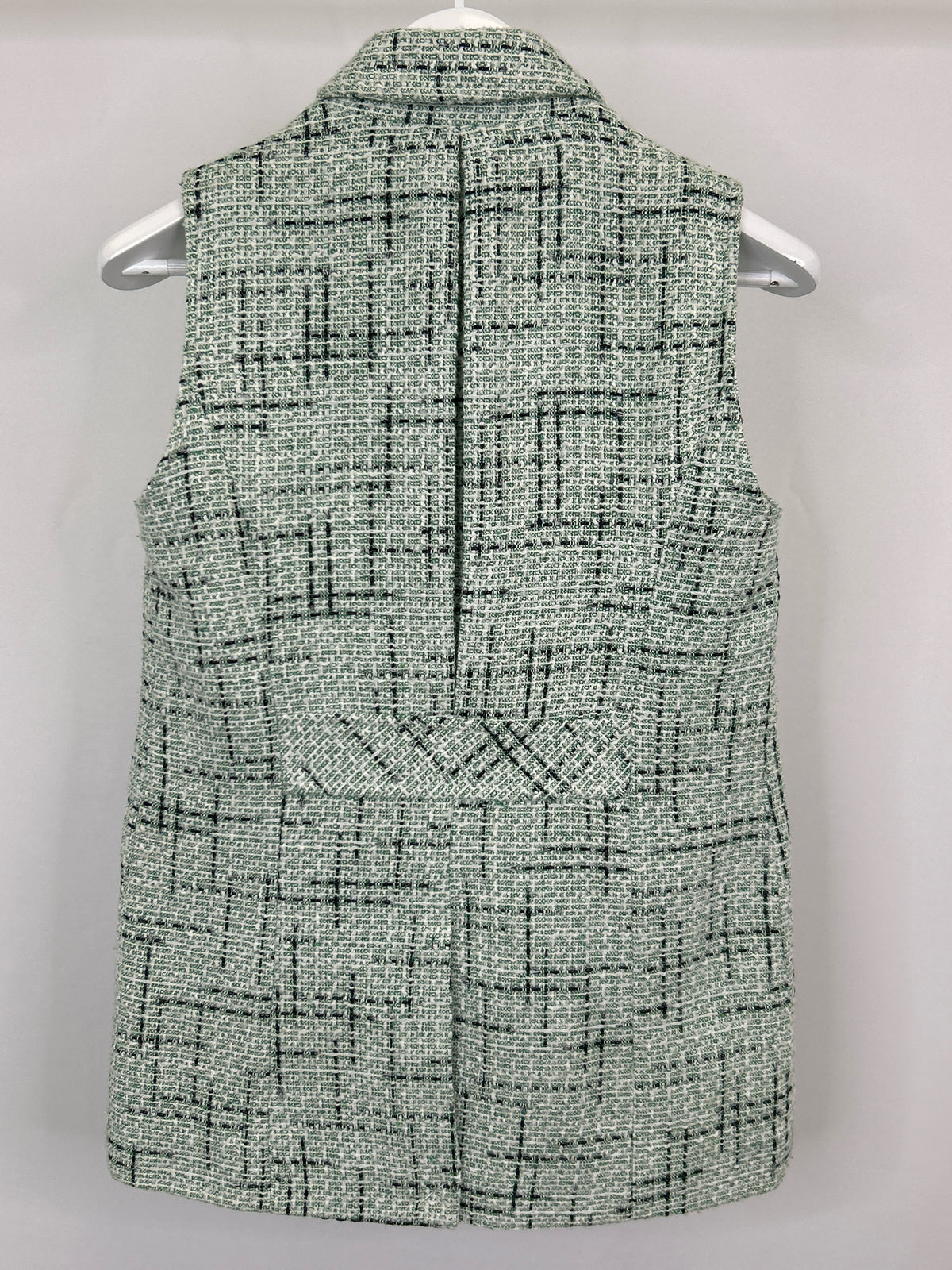 MAEVE Size 2 GREEN AND BLACK Women Vest