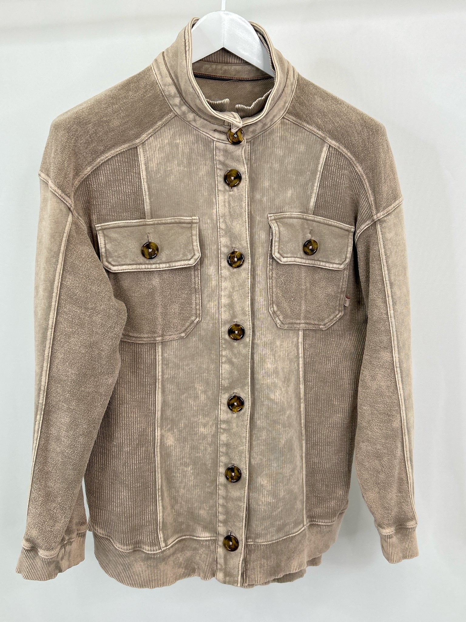 PILCRO Size S Taupe Women Jacket