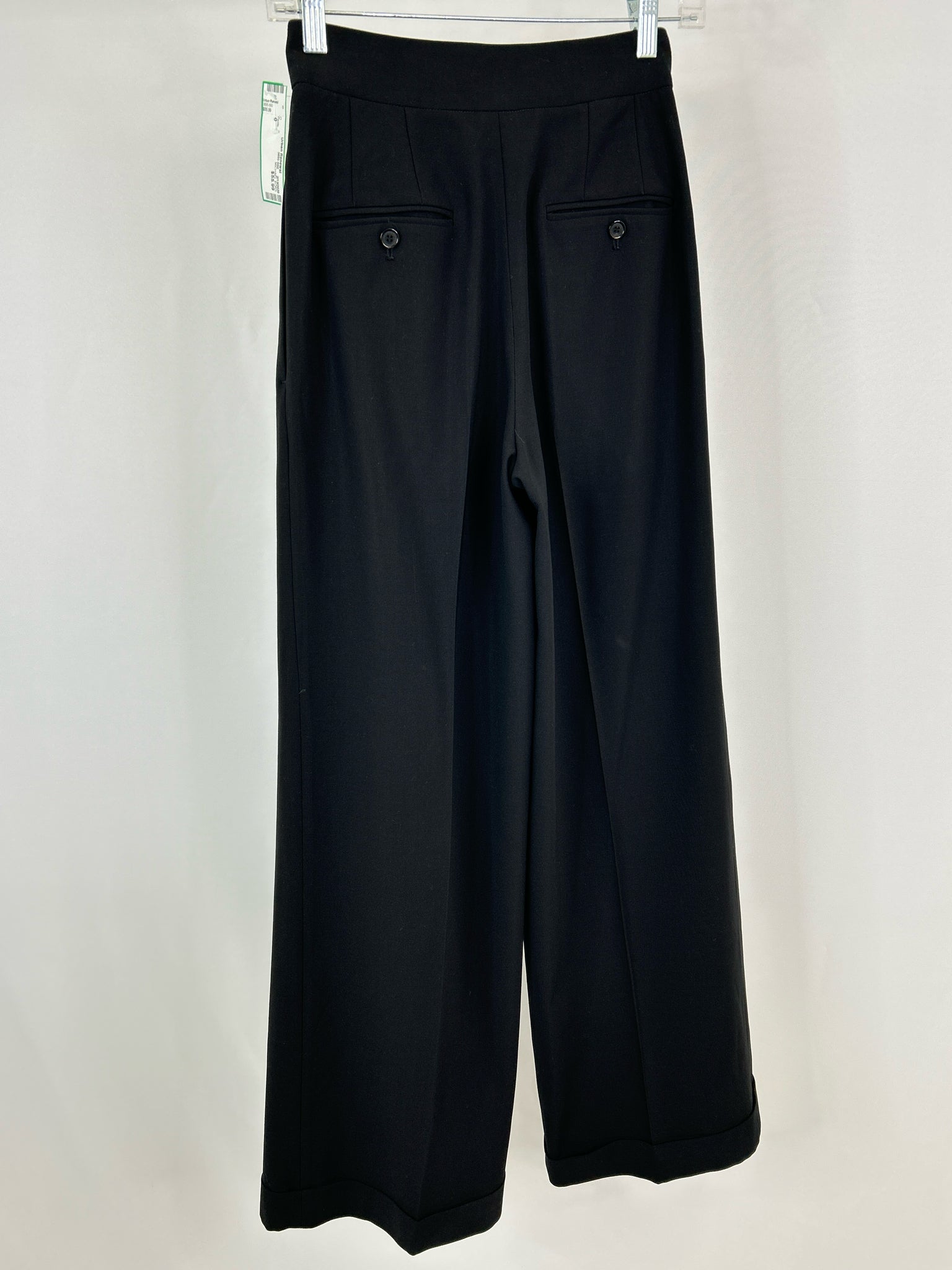 MICHAEL KORS COLLECTION Size 0 Black Women Pants