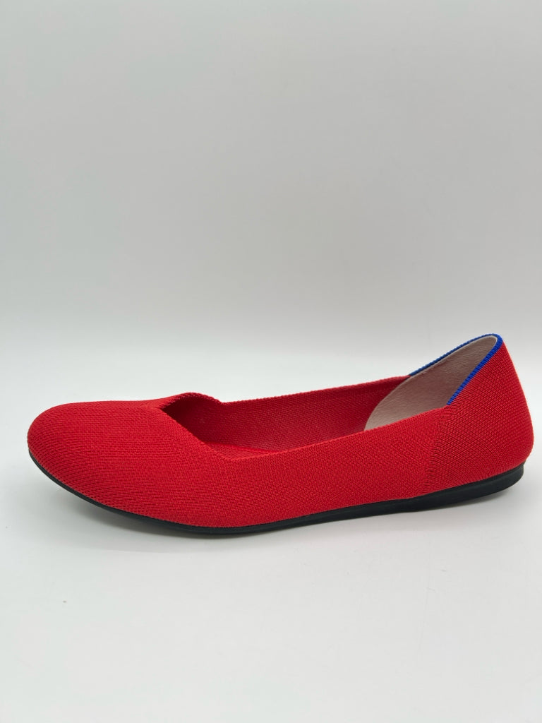 ROTHY'S Size 10 Red Flats