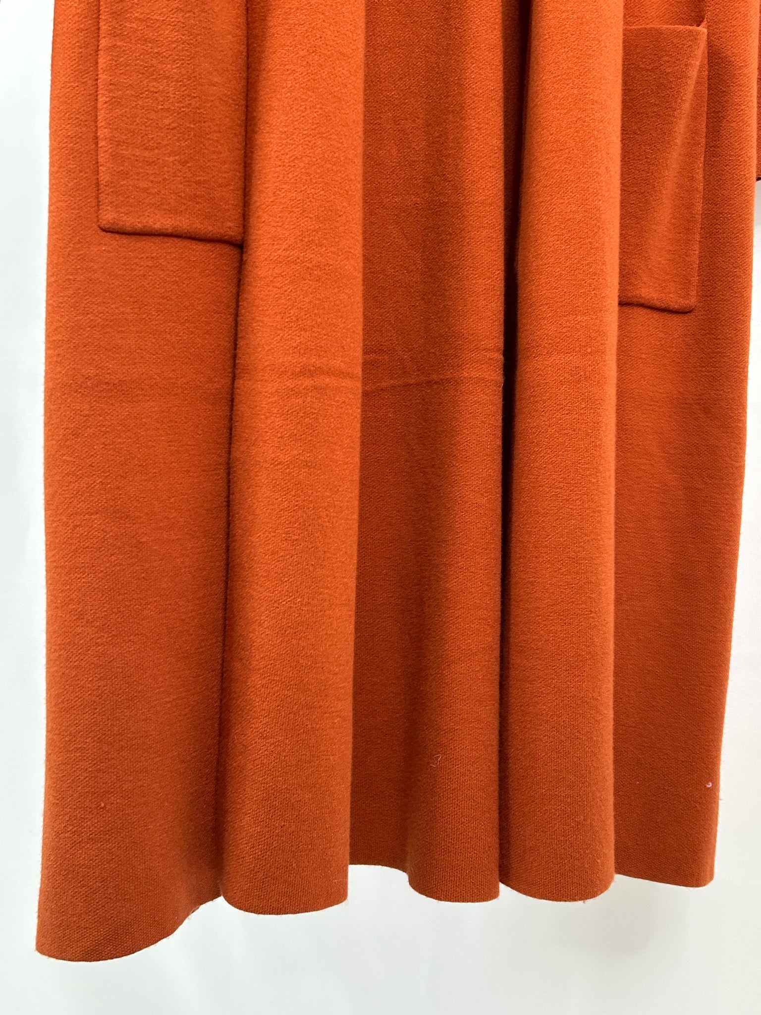 Max Sport Size L Burnt Orange Women Cardigan