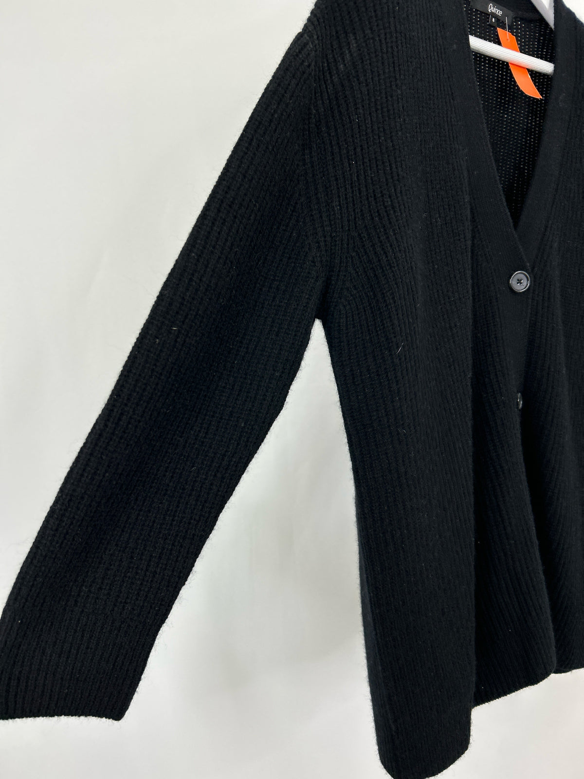 QUINCE Size S Black Women Cardigan