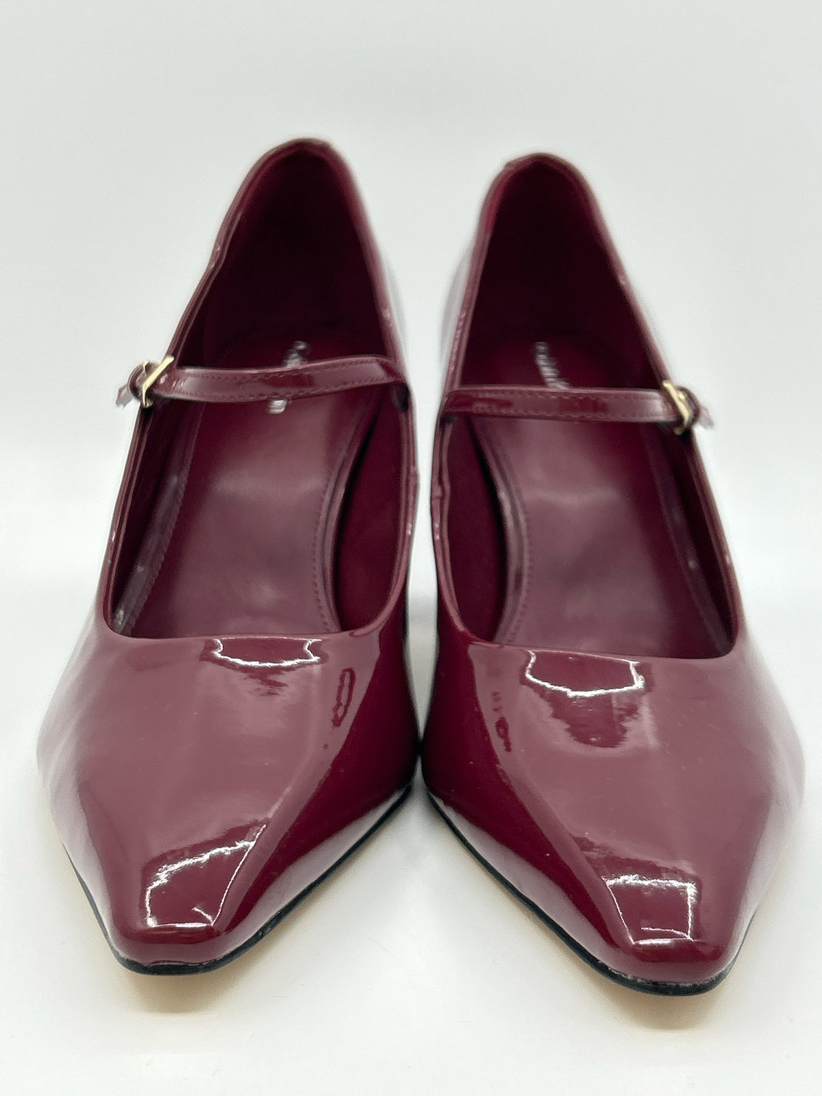 CALVIN KLEIN Size 10M DARK RED Women Pumps